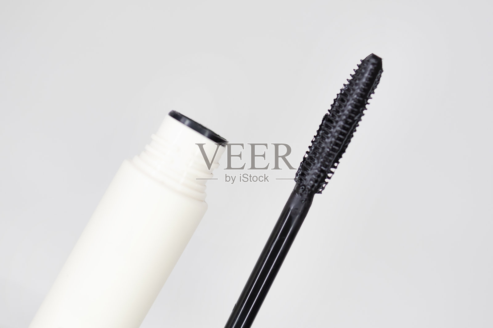 睫毛膏刷子照片摄影图片