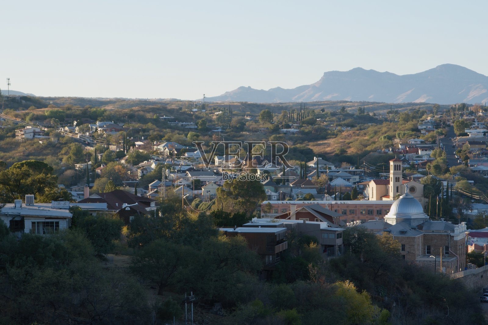 亚利桑那州诺加莱斯边境小镇照片摄影图片