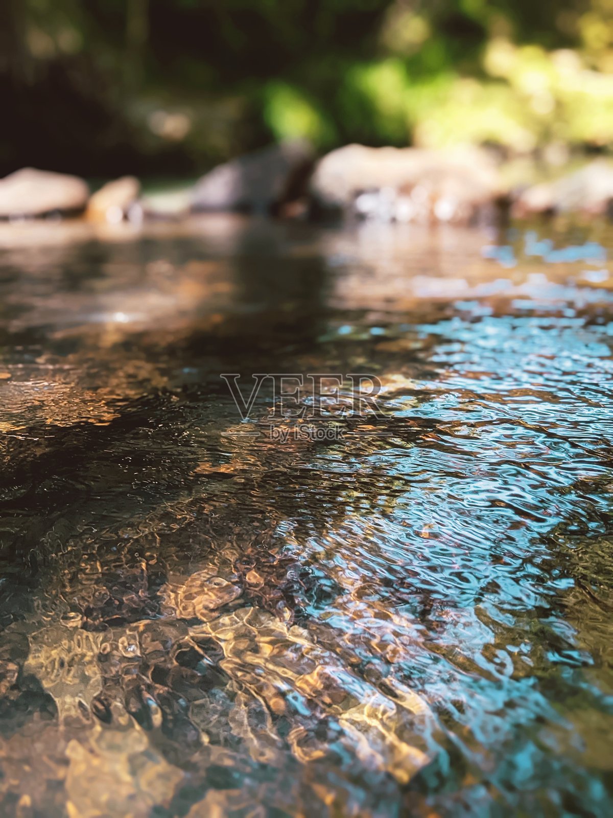 库伦宾溪照片摄影图片