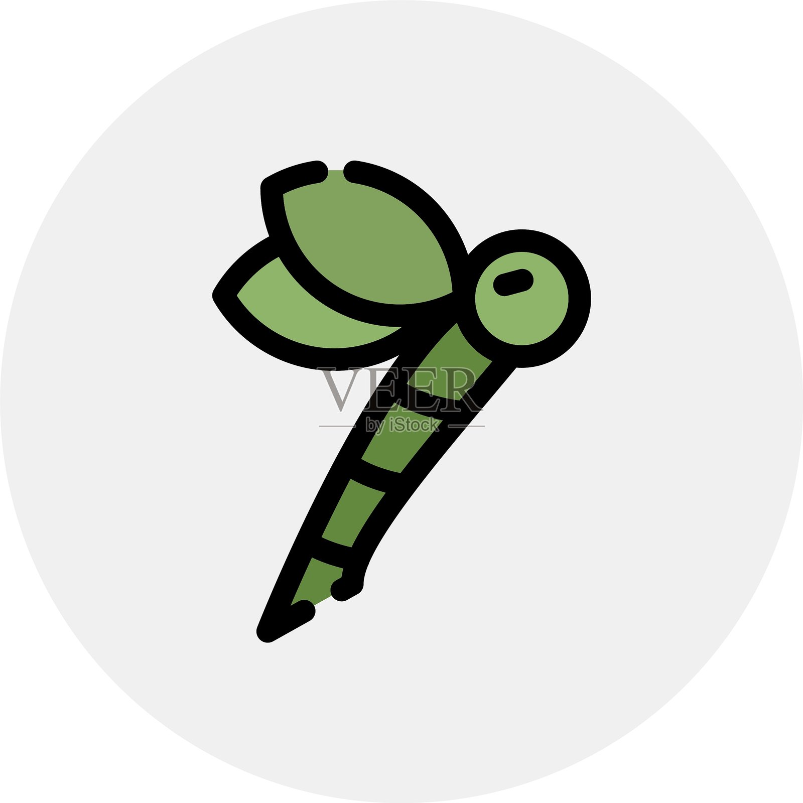 飞钓图标插画图片素材