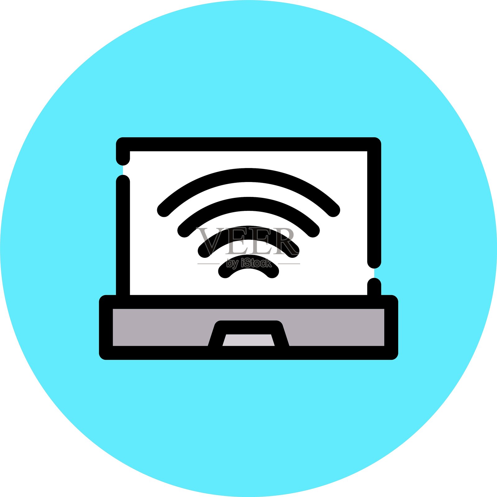 WiFi图标插画图片素材