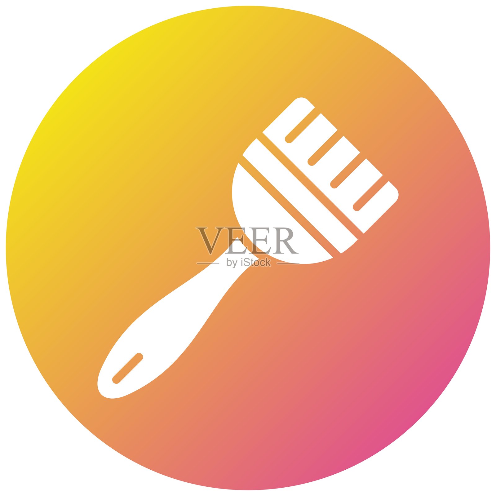 画笔矢量图标设计插图插画图片素材