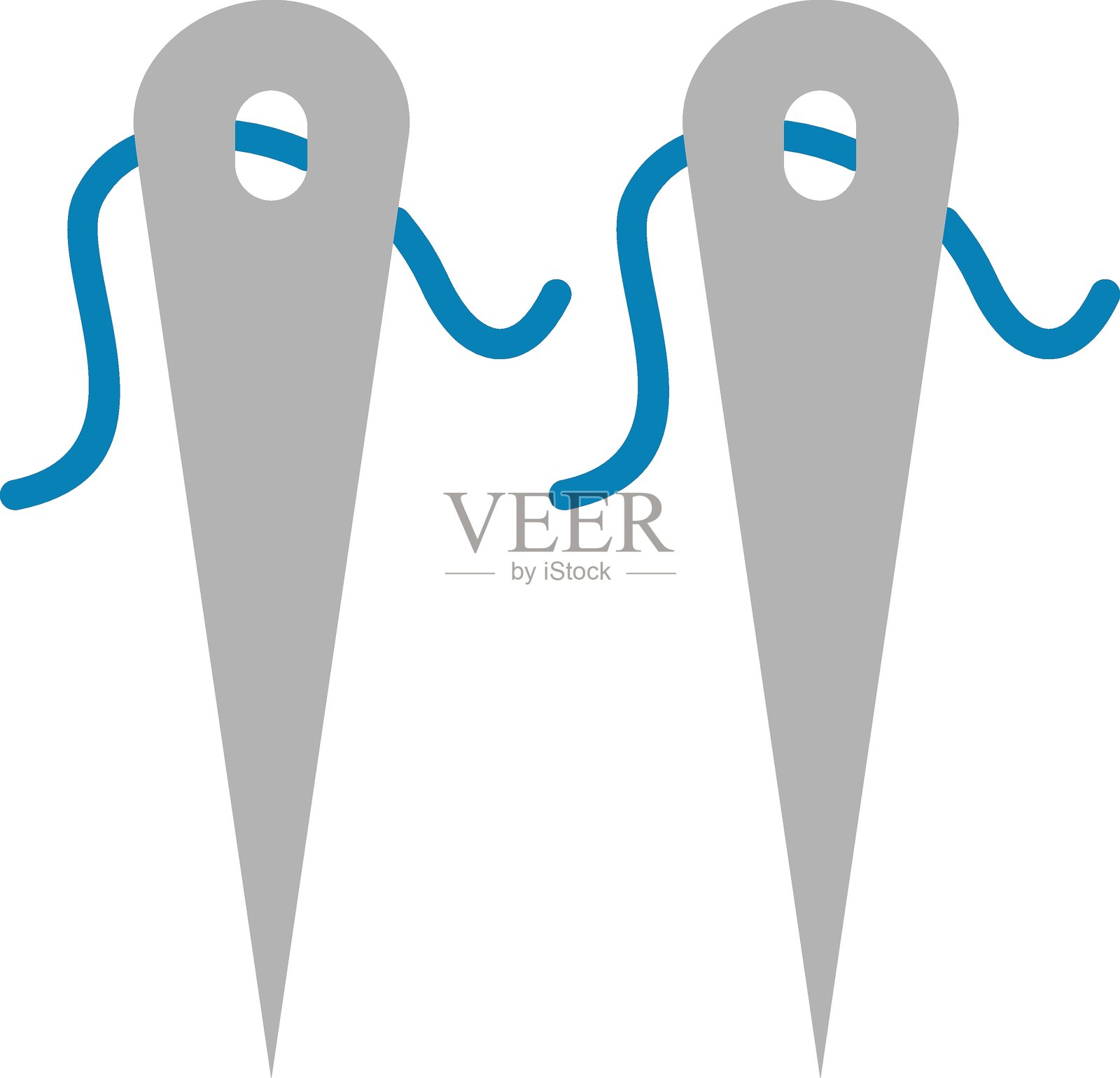 针头图标风格插画图片素材