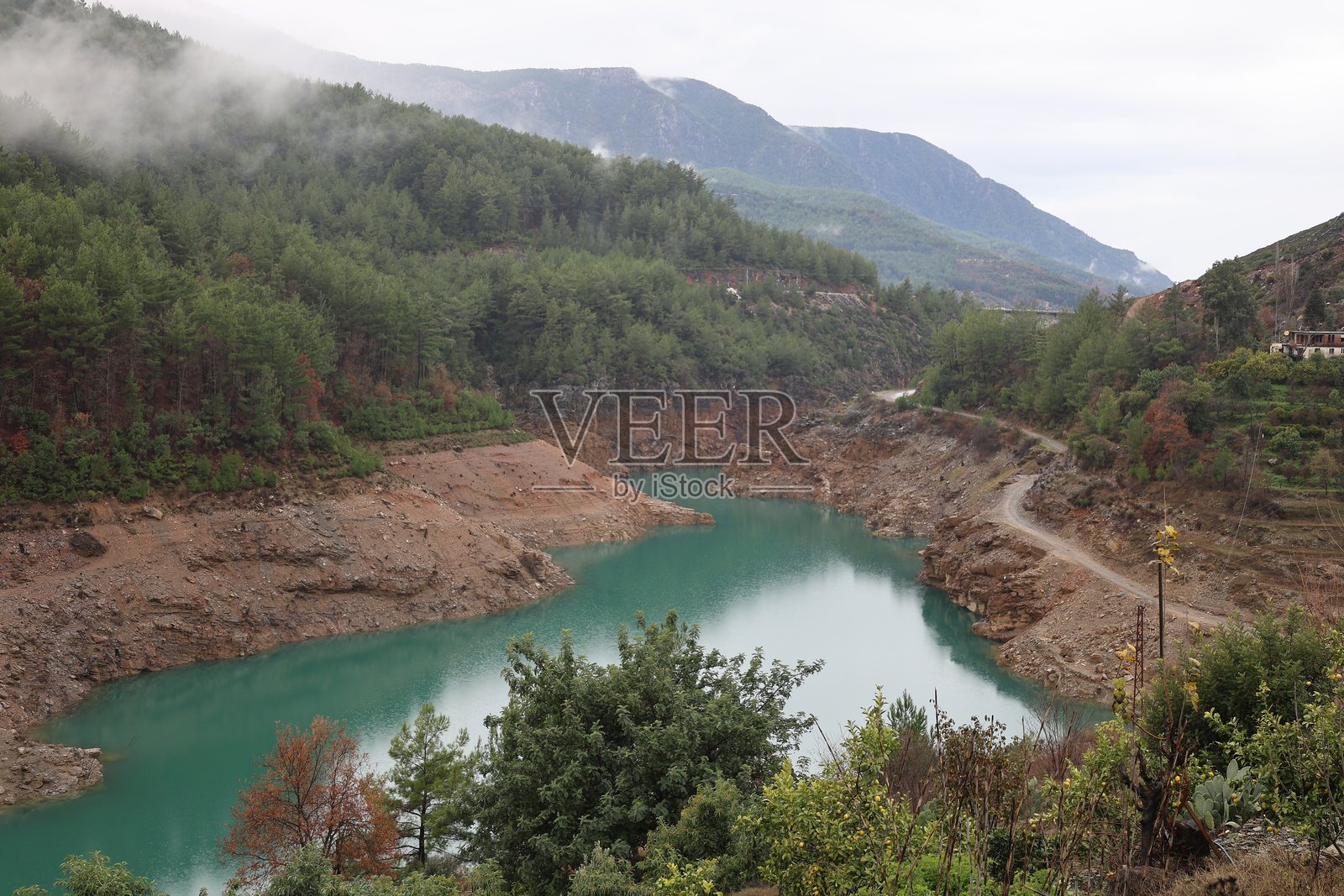 山湖风景照片摄影图片