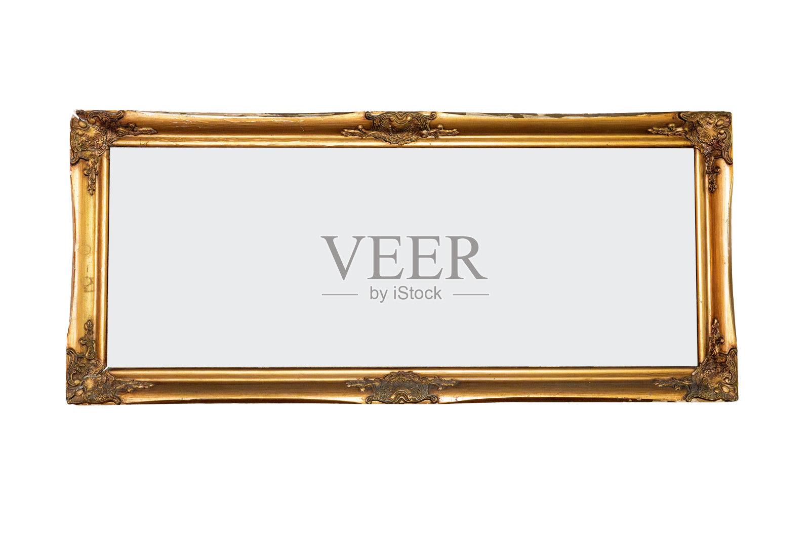 空白木框在白色背景上用于样品展示照片摄影图片