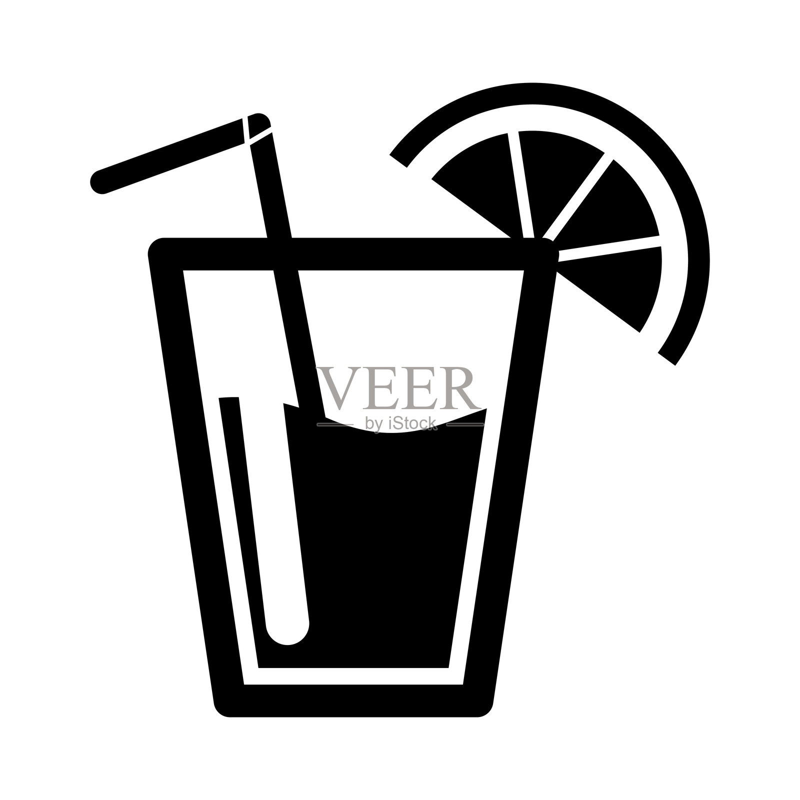 柠檬水图标插画图片素材