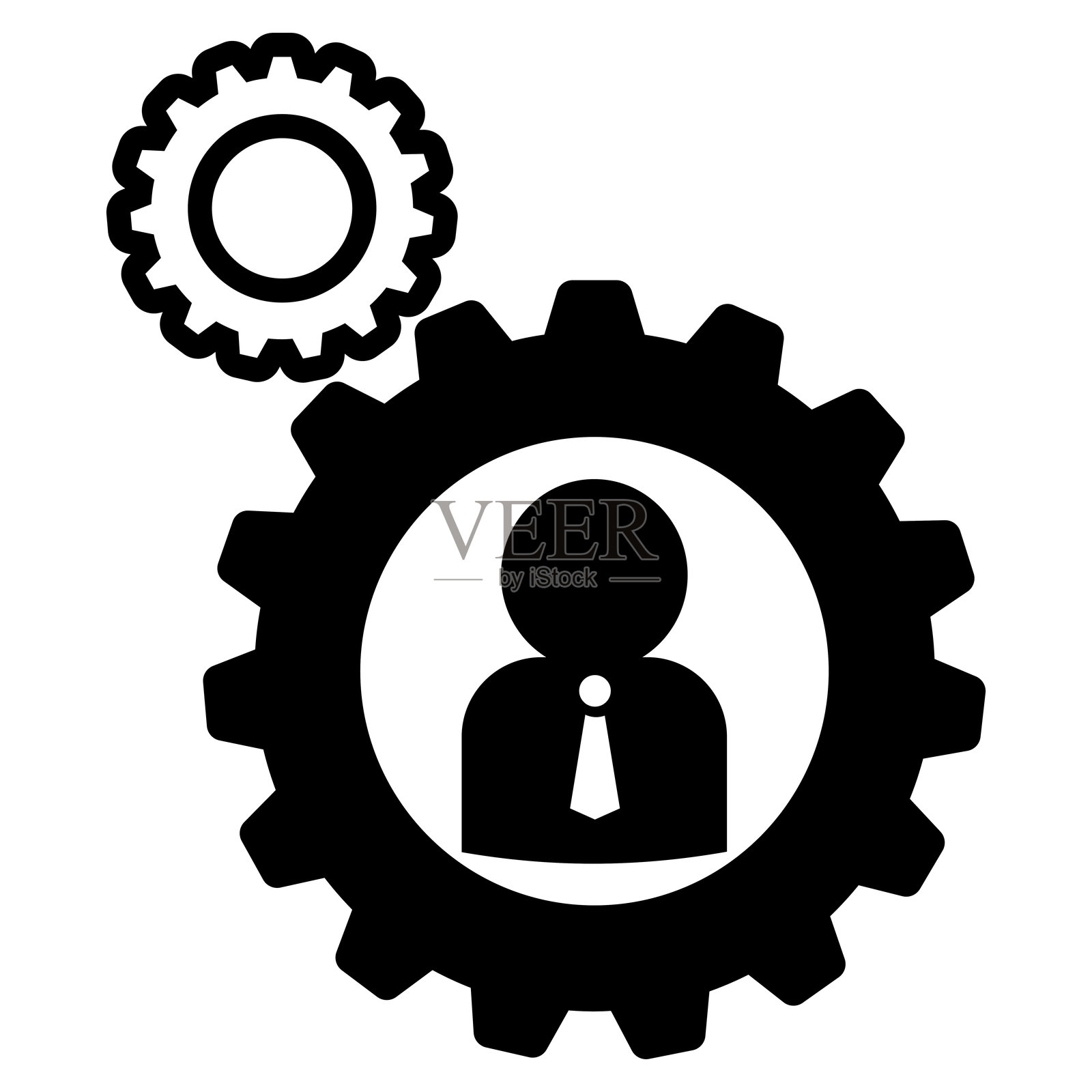 人力资源图标插画图片素材