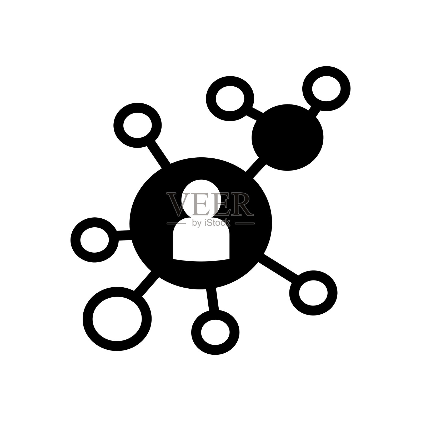 社交网络图标插画图片素材