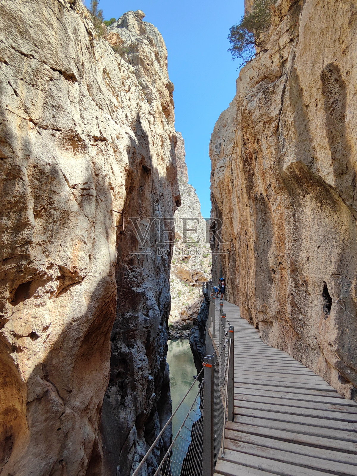 安达卢西亚，西班牙的国王小道峡谷照片摄影图片