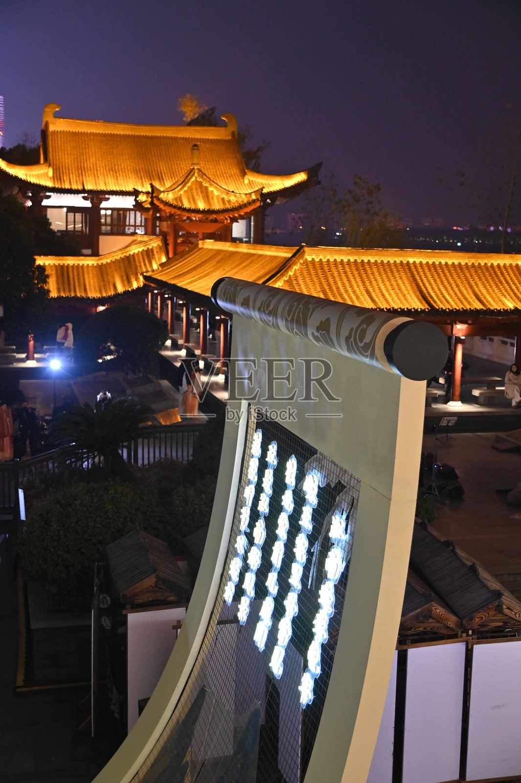 杜甫江阁照片摄影图片