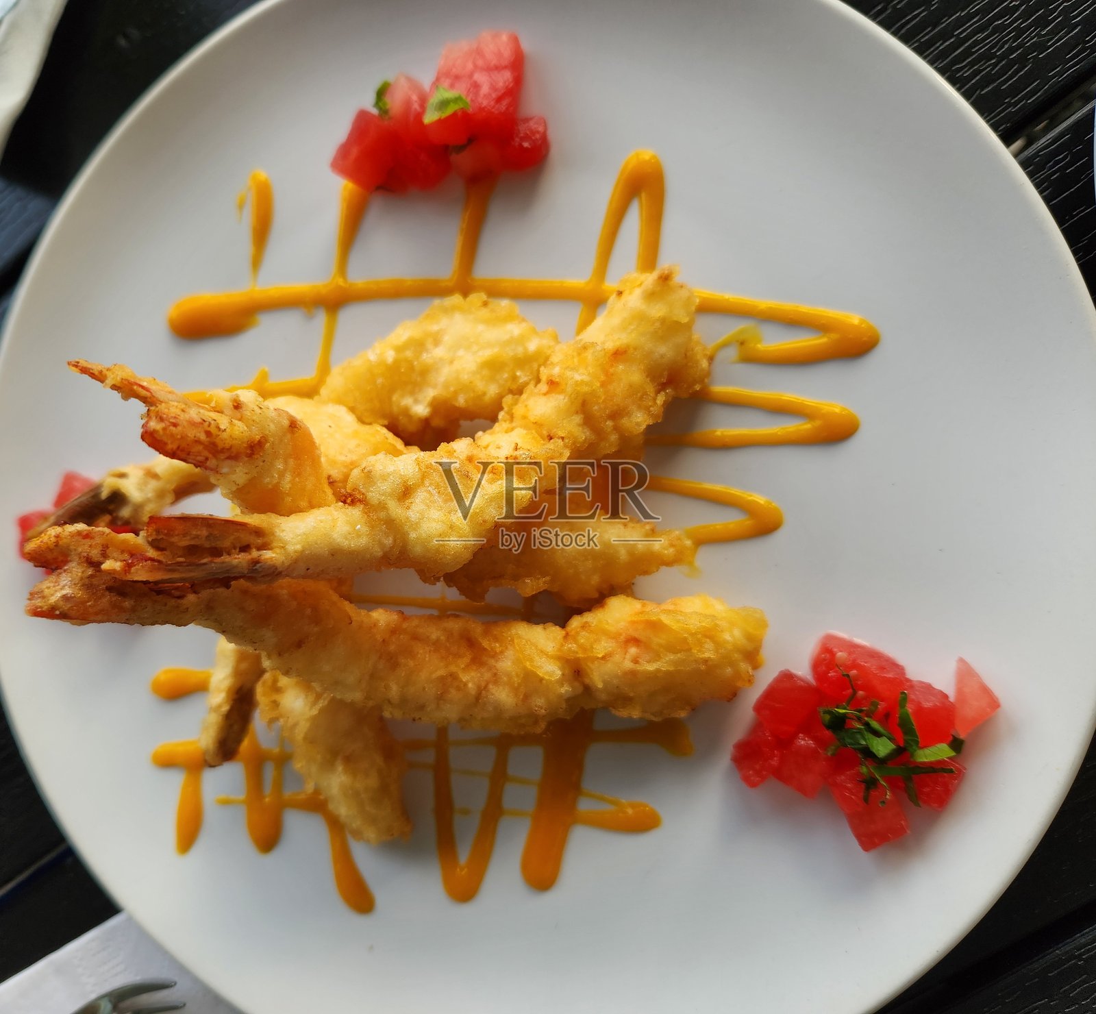 天妇罗虾照片摄影图片