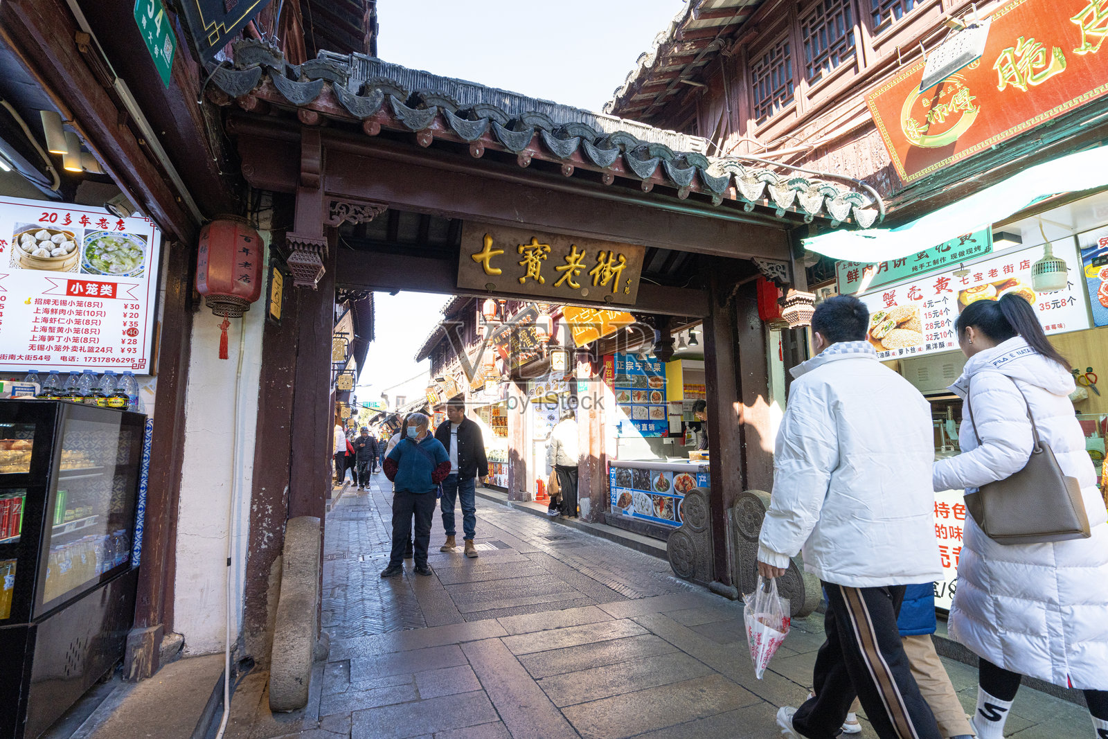 中国上海的七宝古镇照片摄影图片