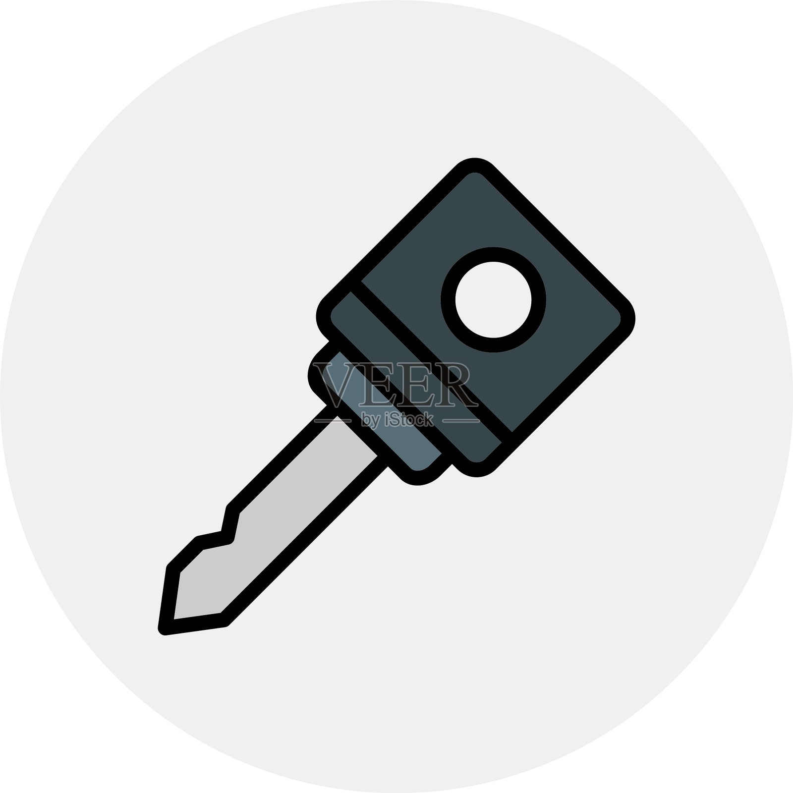 钥匙图标插画图片素材