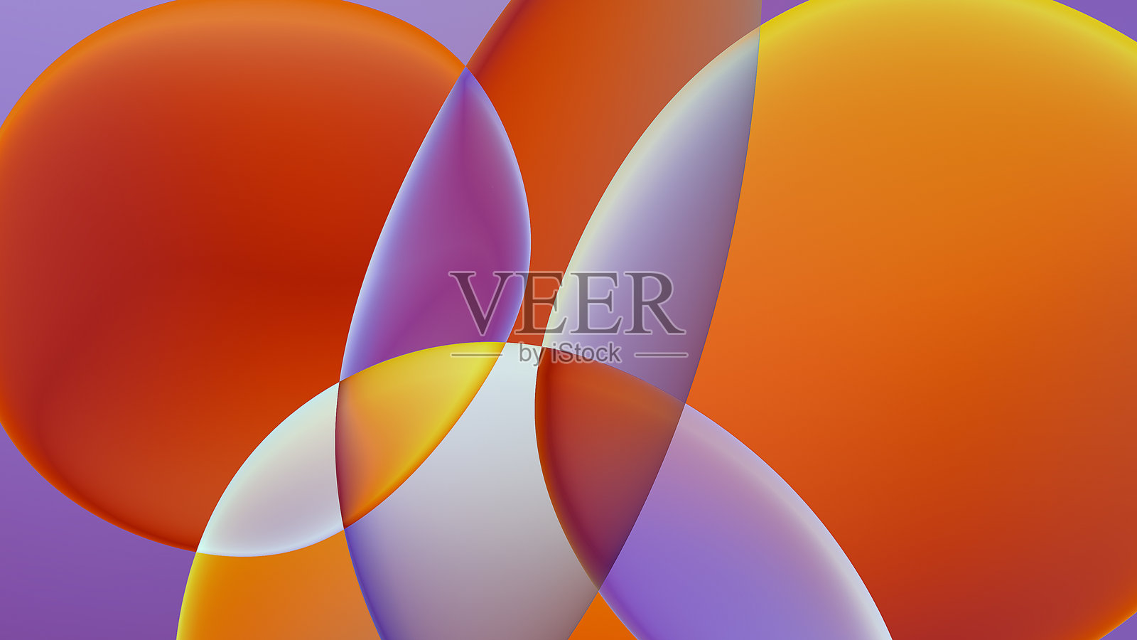 几何形状背景的数字插图插画图片素材