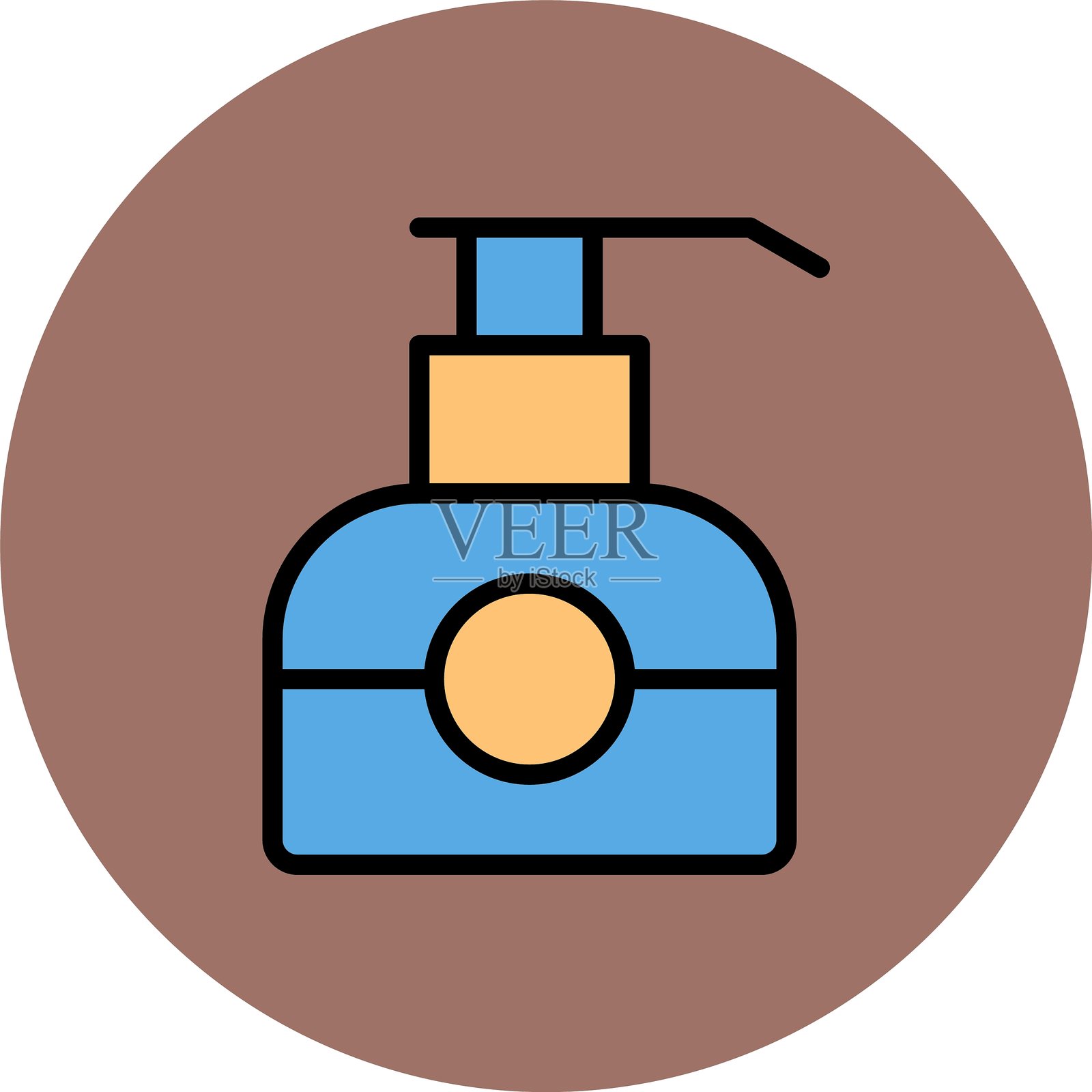 肥皂图标插画图片素材