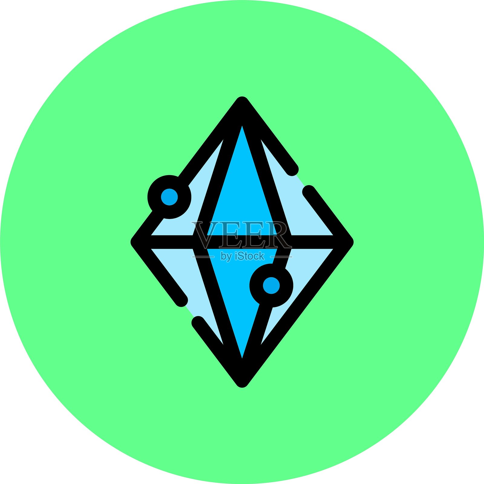 宝石图标插画图片素材