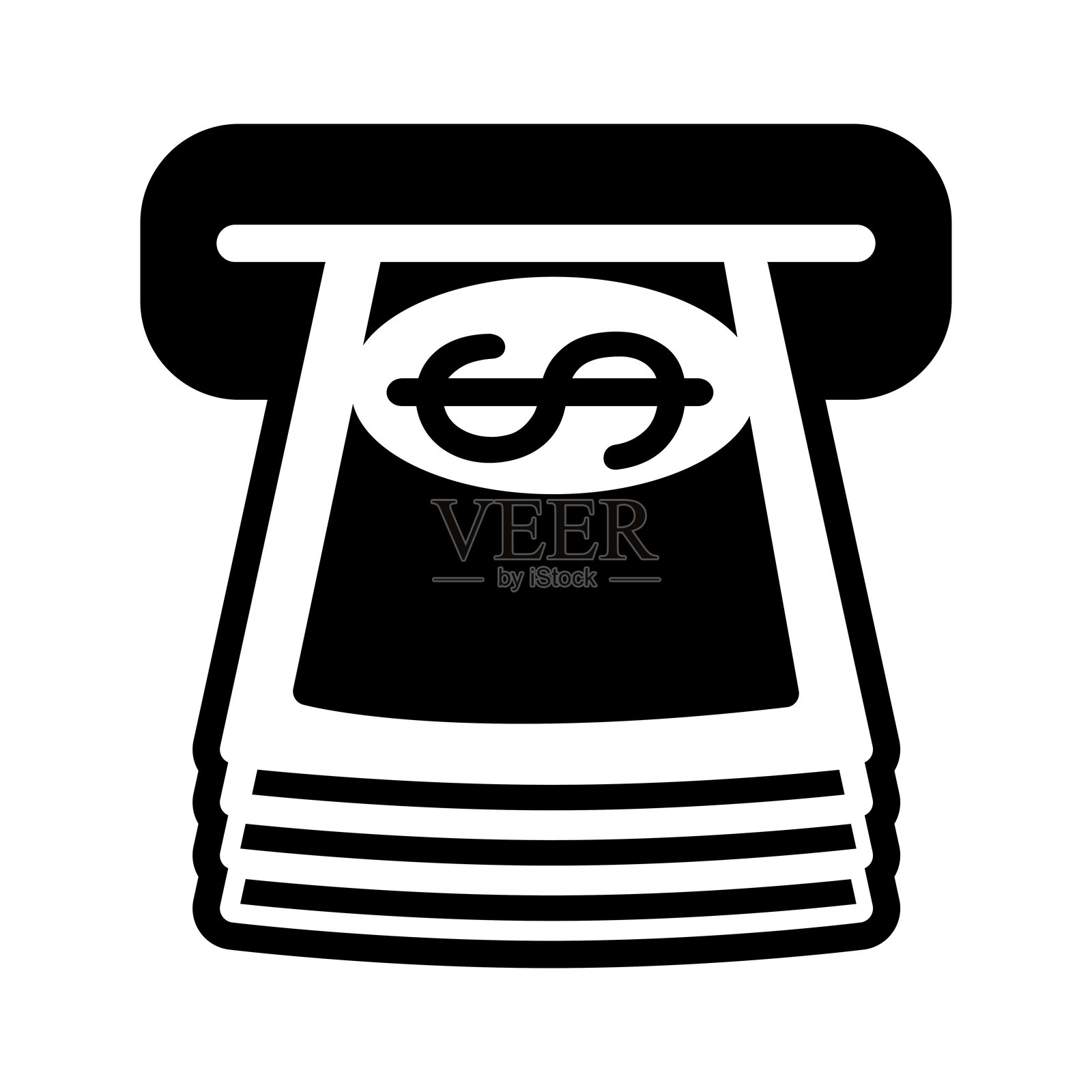 提款图标插画图片素材