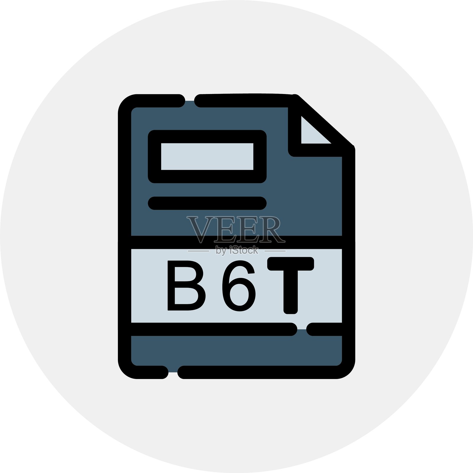 B6T 图标插画图片素材