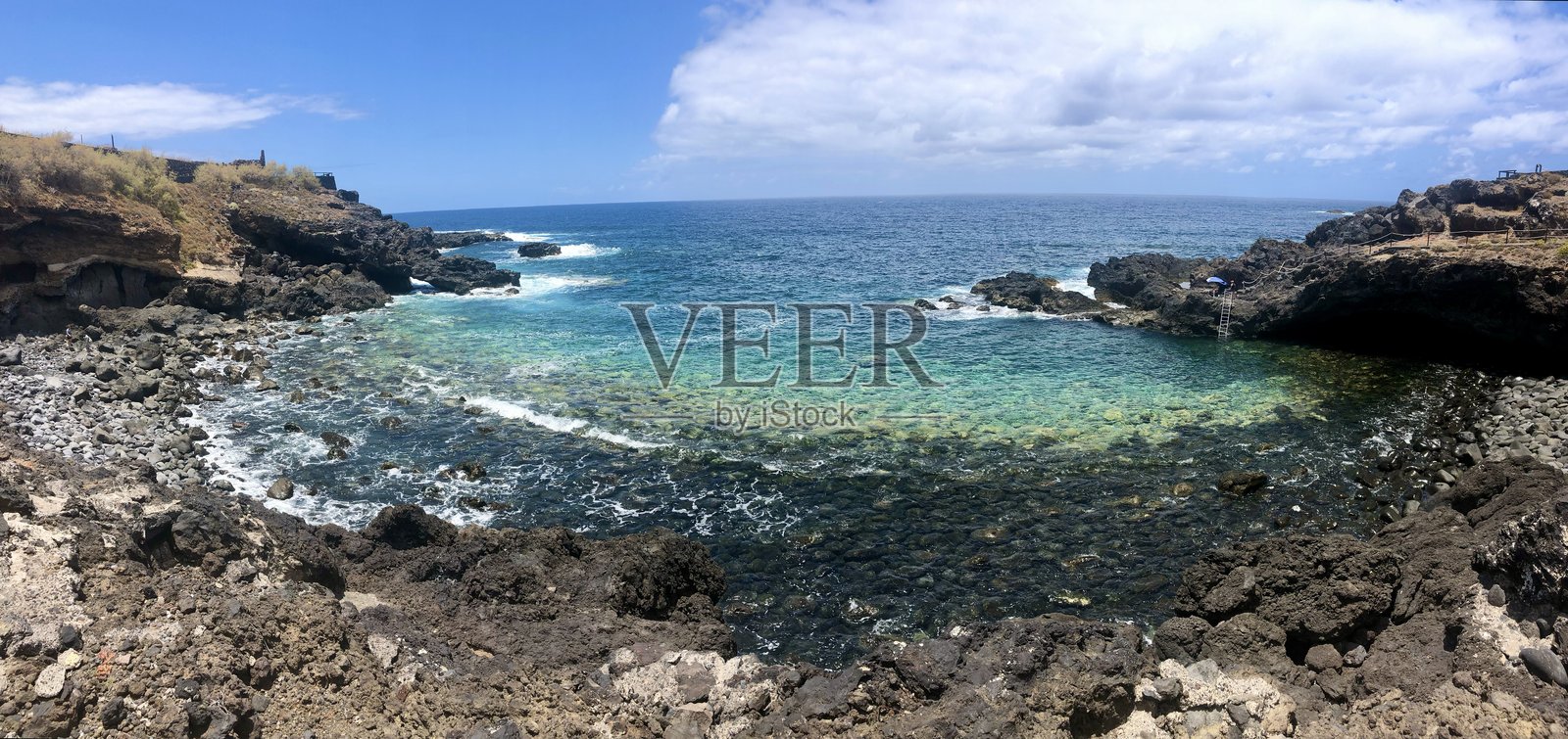 埃尔索萨尔与塔科龙特之间的海滨散步照片摄影图片