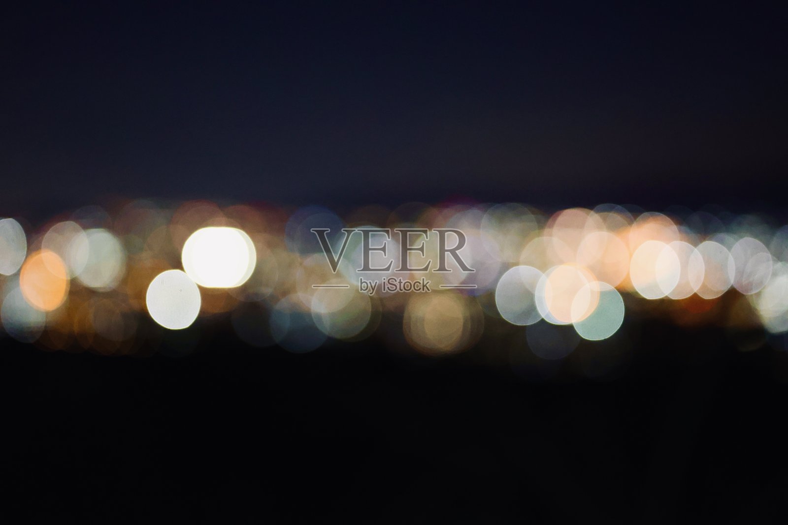 城市景观散景照片摄影图片