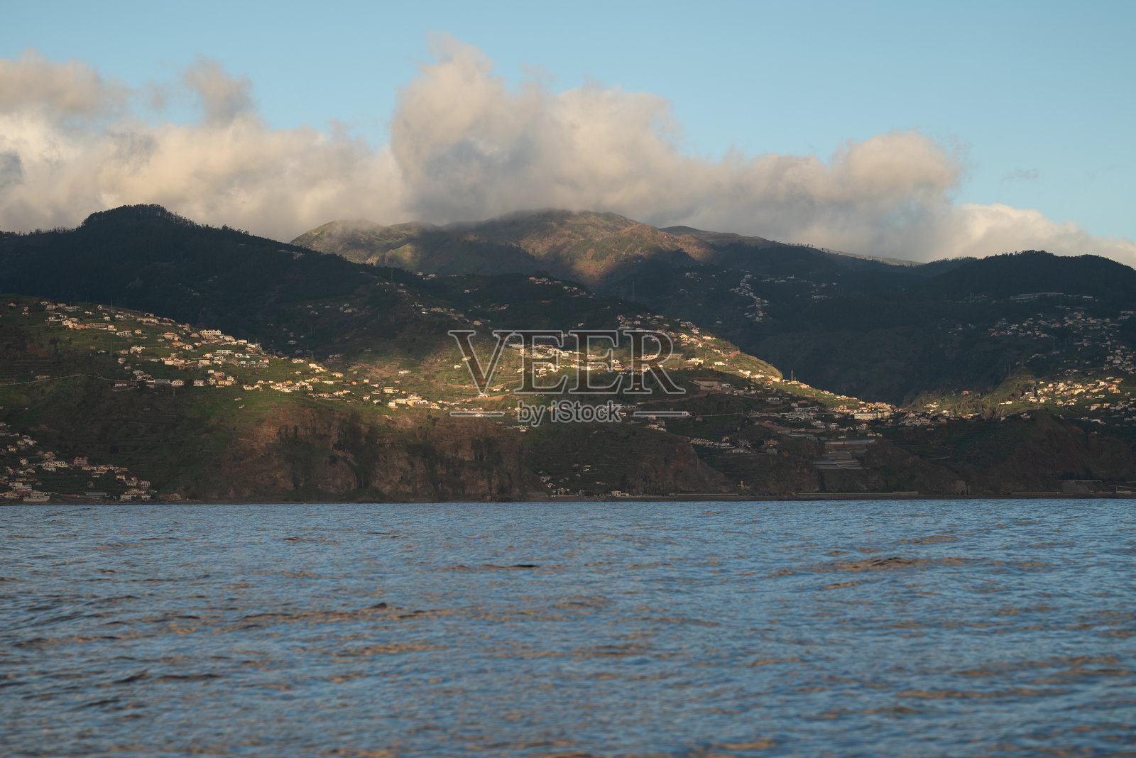 马德拉风景。照片摄影图片