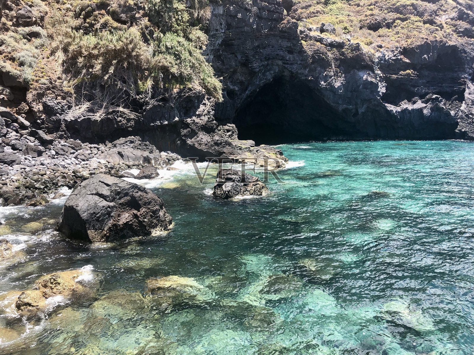 埃尔索萨尔与塔科龙特之间的海滨散步照片摄影图片