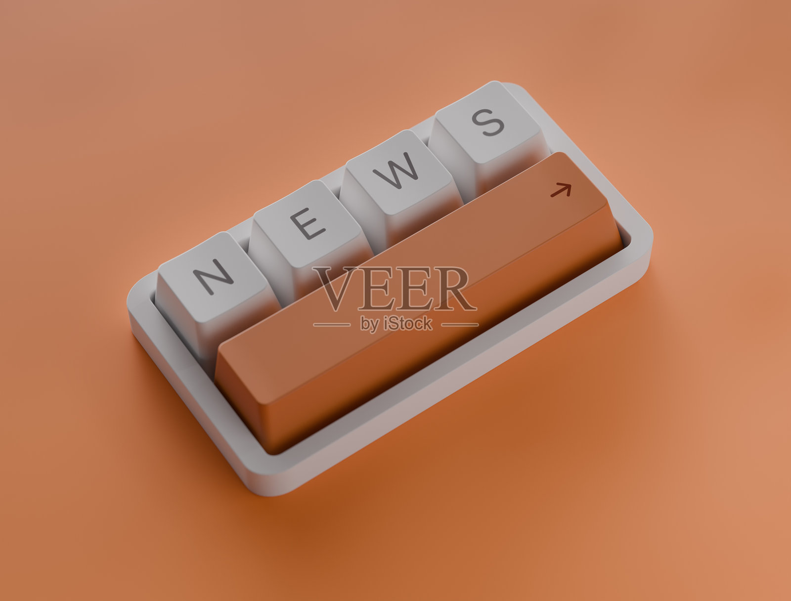 迷你键盘：新闻照片摄影图片