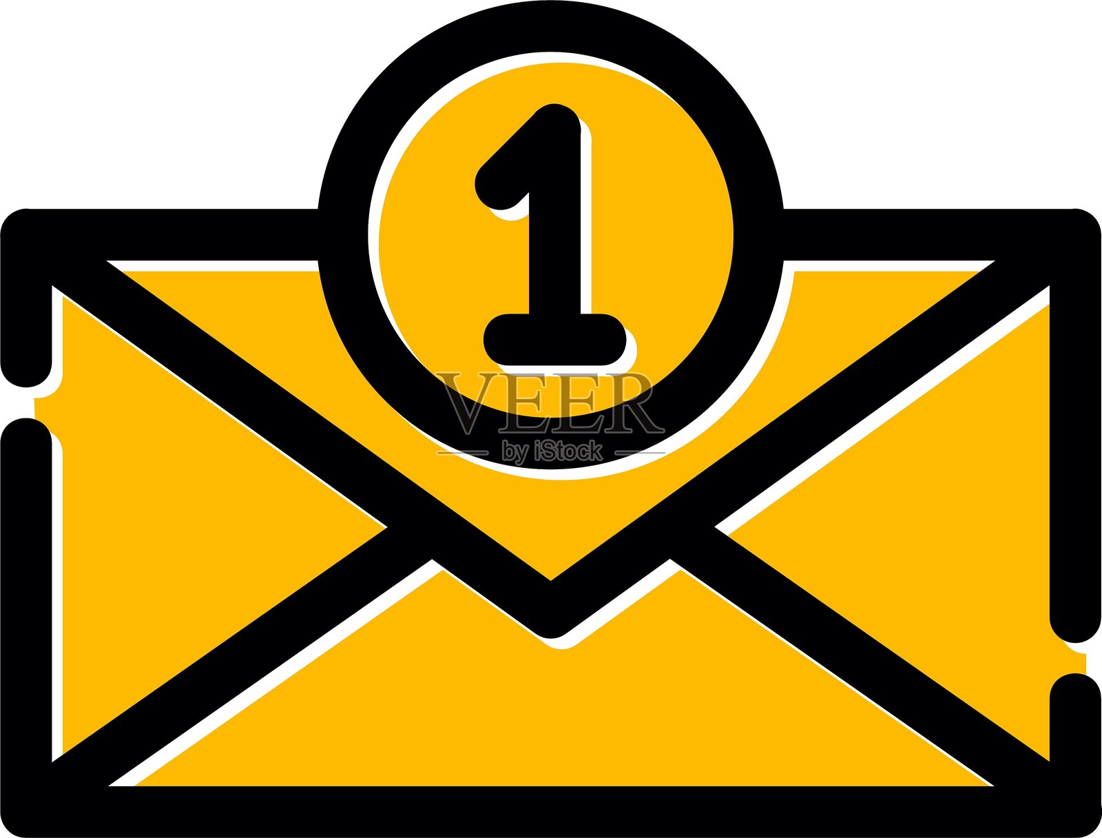 新邮件图标插画图片素材