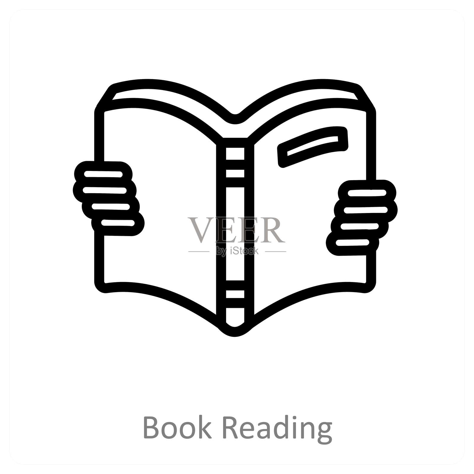 阅读书籍插画图片素材