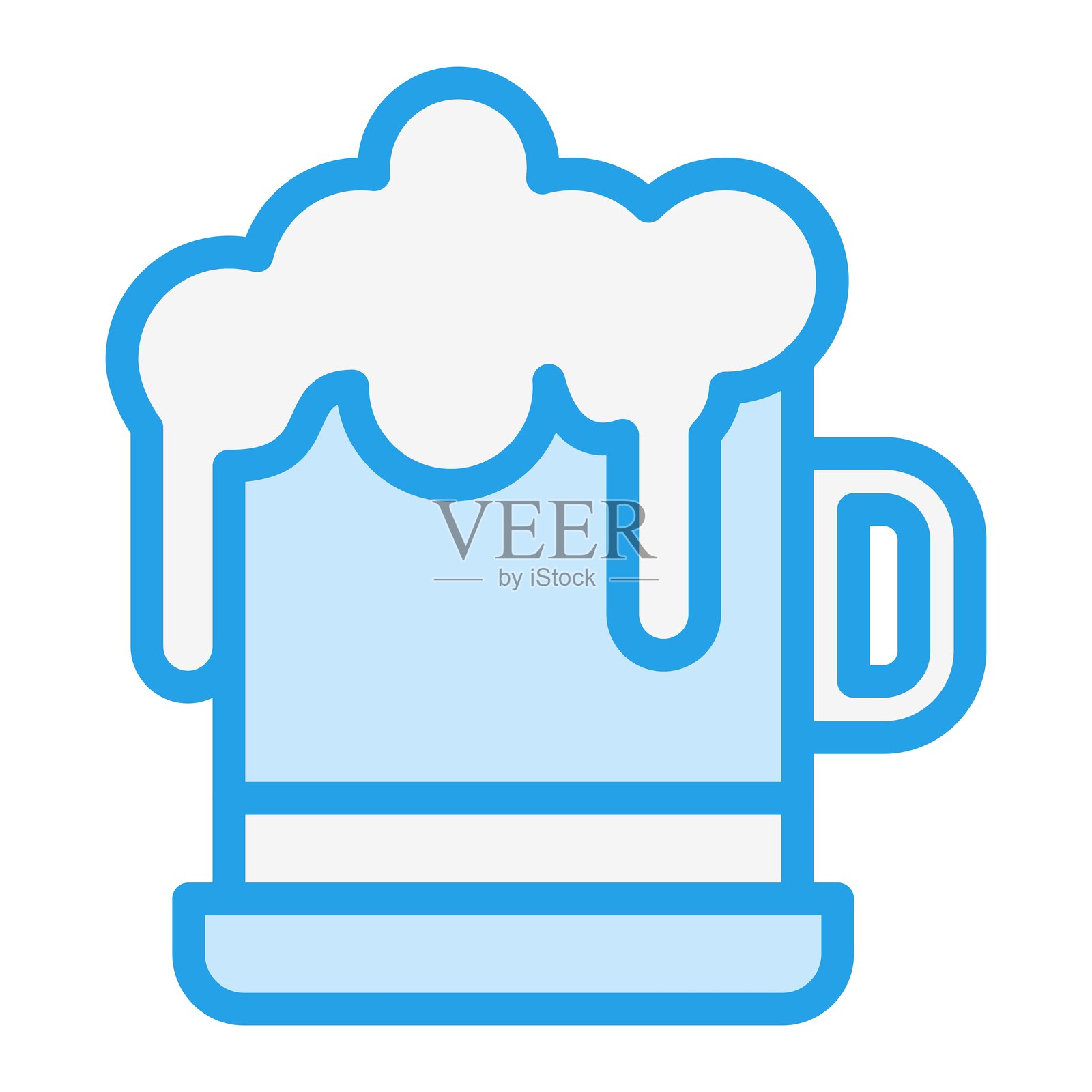 啤酒矢量图标设计插图插画图片素材