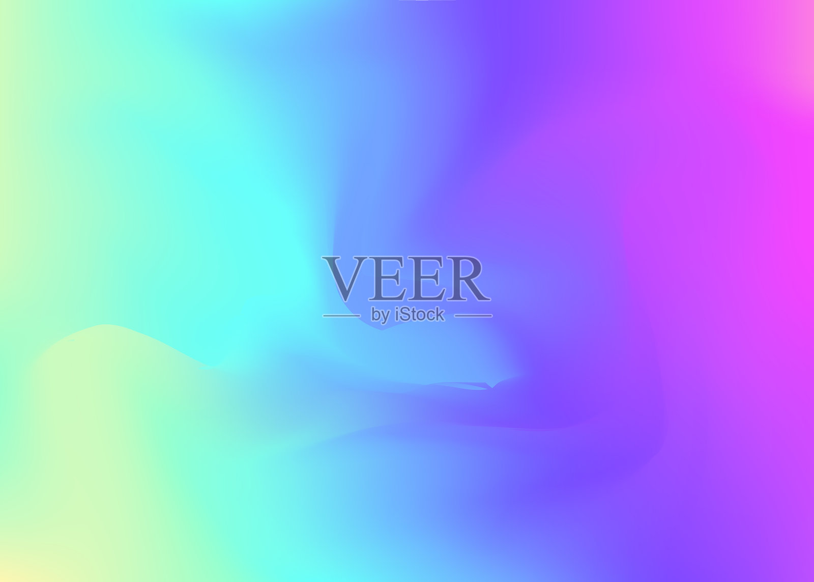 抽象渐变。珍珠光泽背景。生动的卡片。全息纹理。模糊效果。霓虹光谱插图。独角兽光。紫色闪亮背景。粉色抽象渐变。插画图片素材