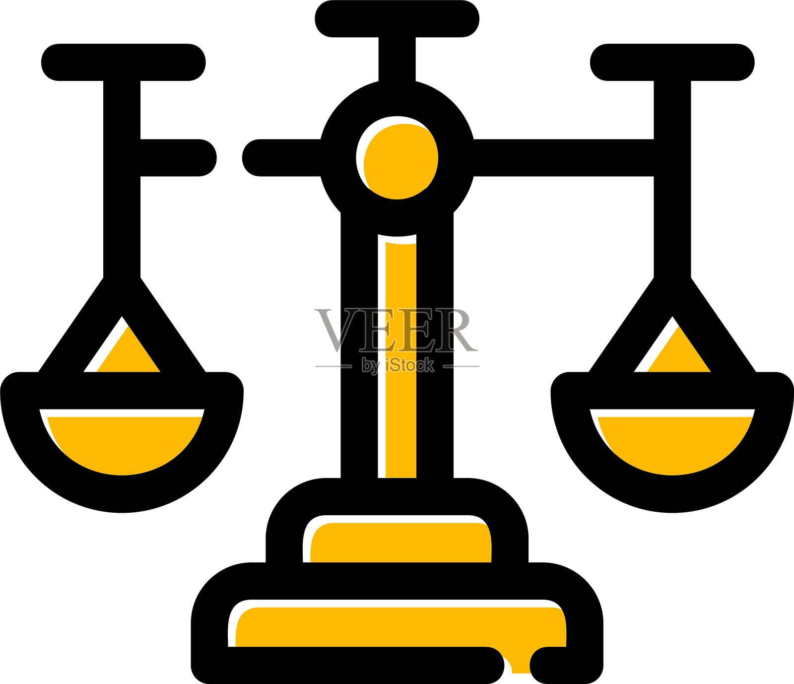 秤图标插画图片素材