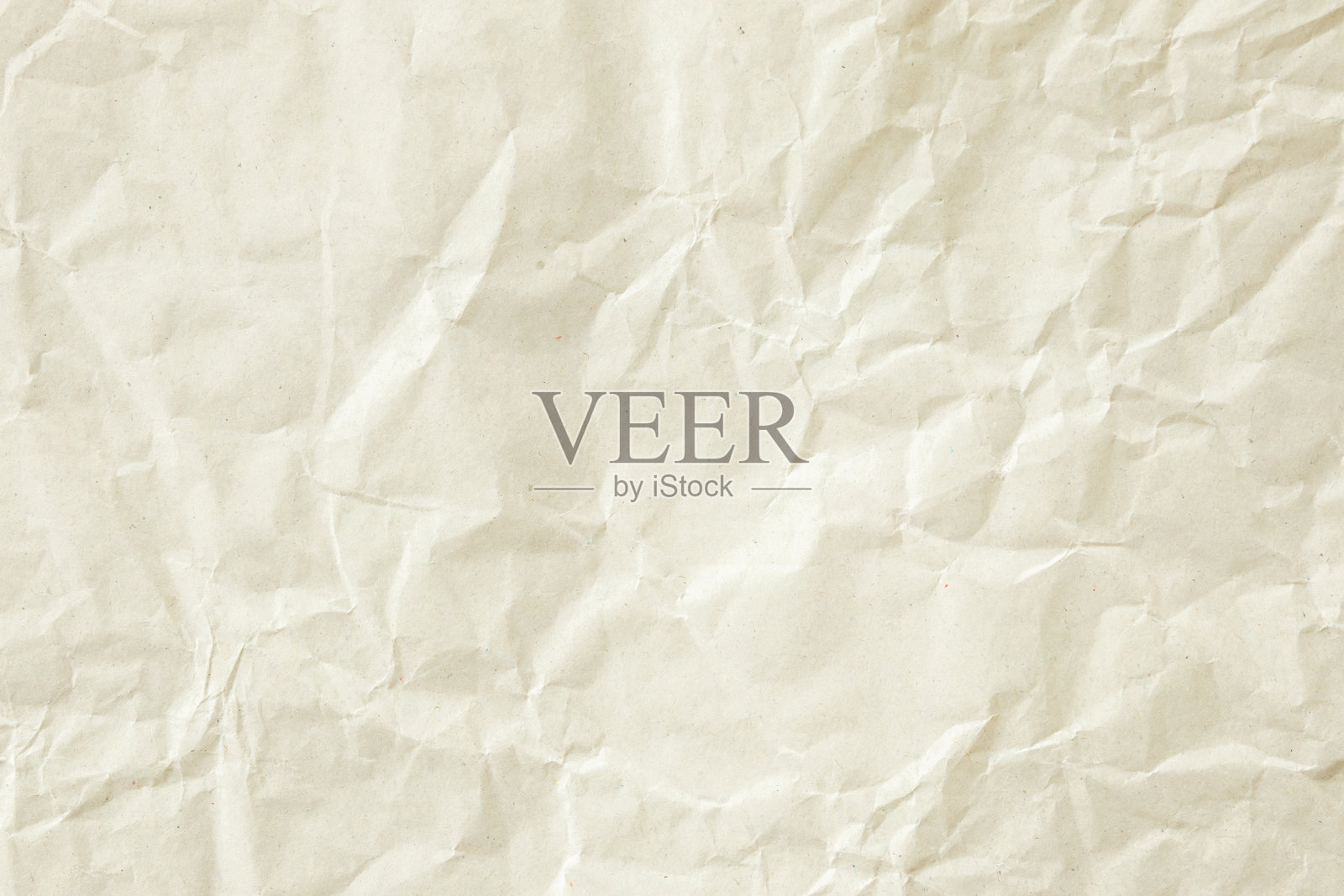 抽象旧白色皱巴巴和折痕的废纸纹理背景照片摄影图片