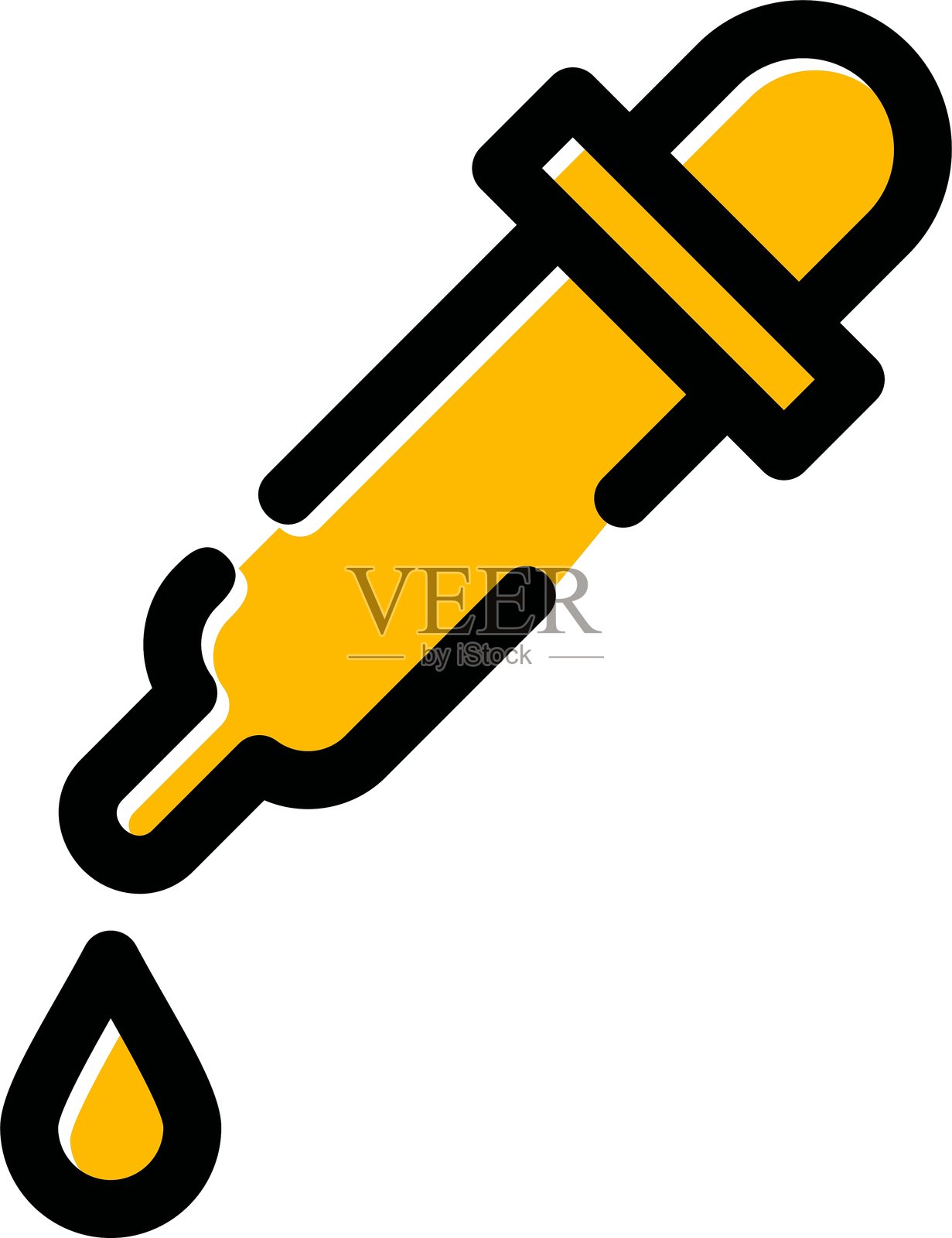 滴管图标插画图片素材