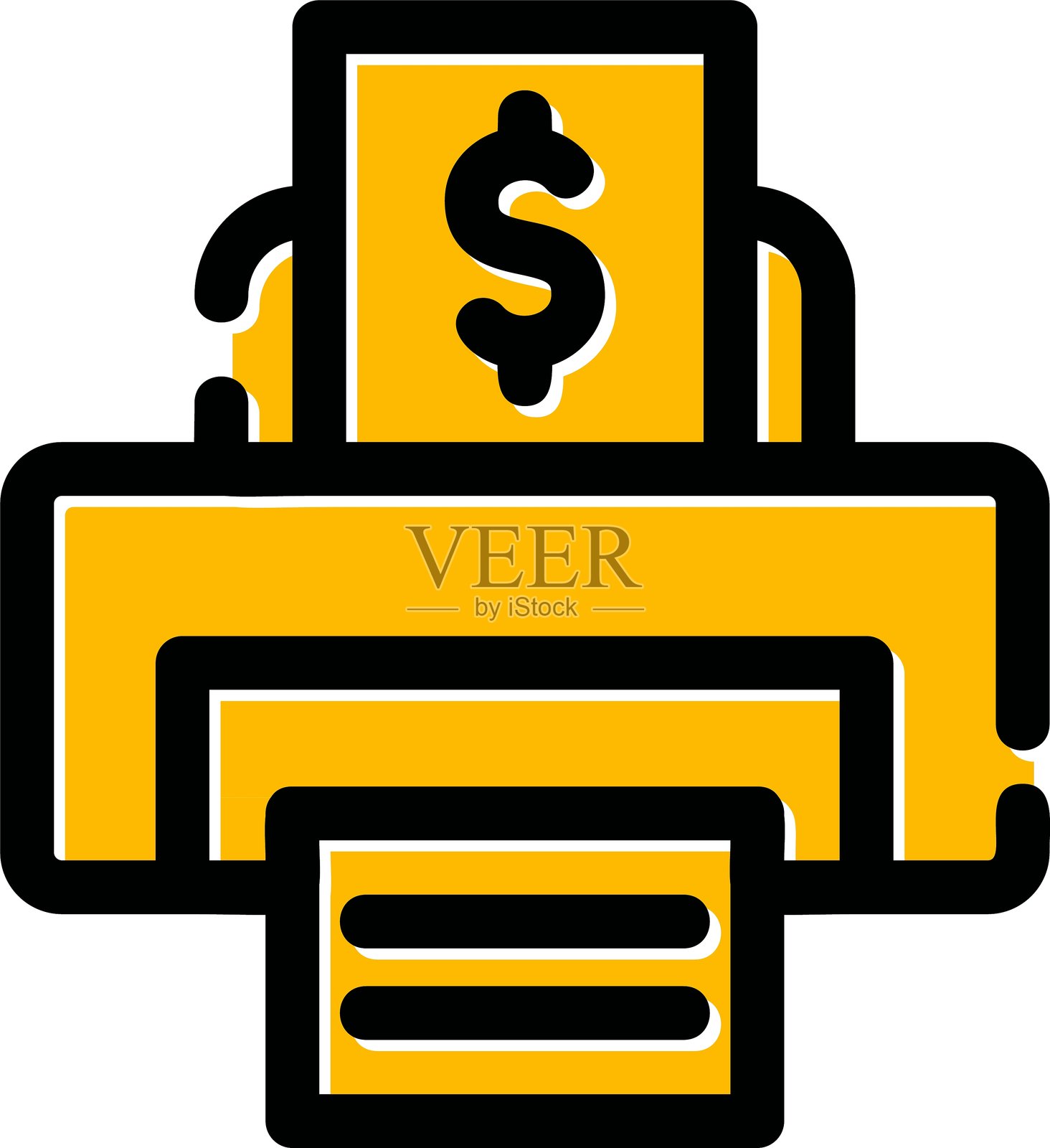 打印机图标插画图片素材