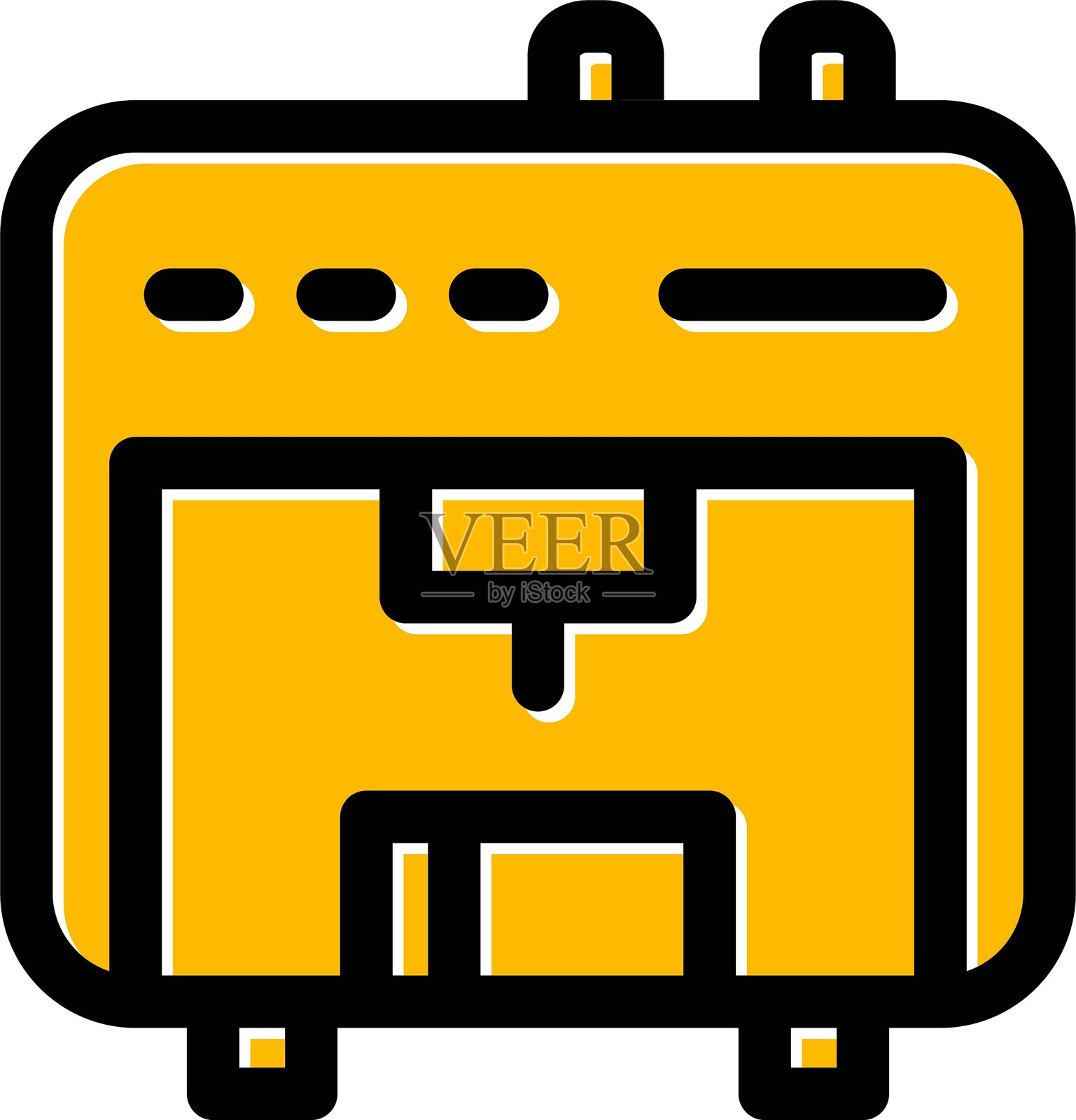 3D打印机图标插画图片素材