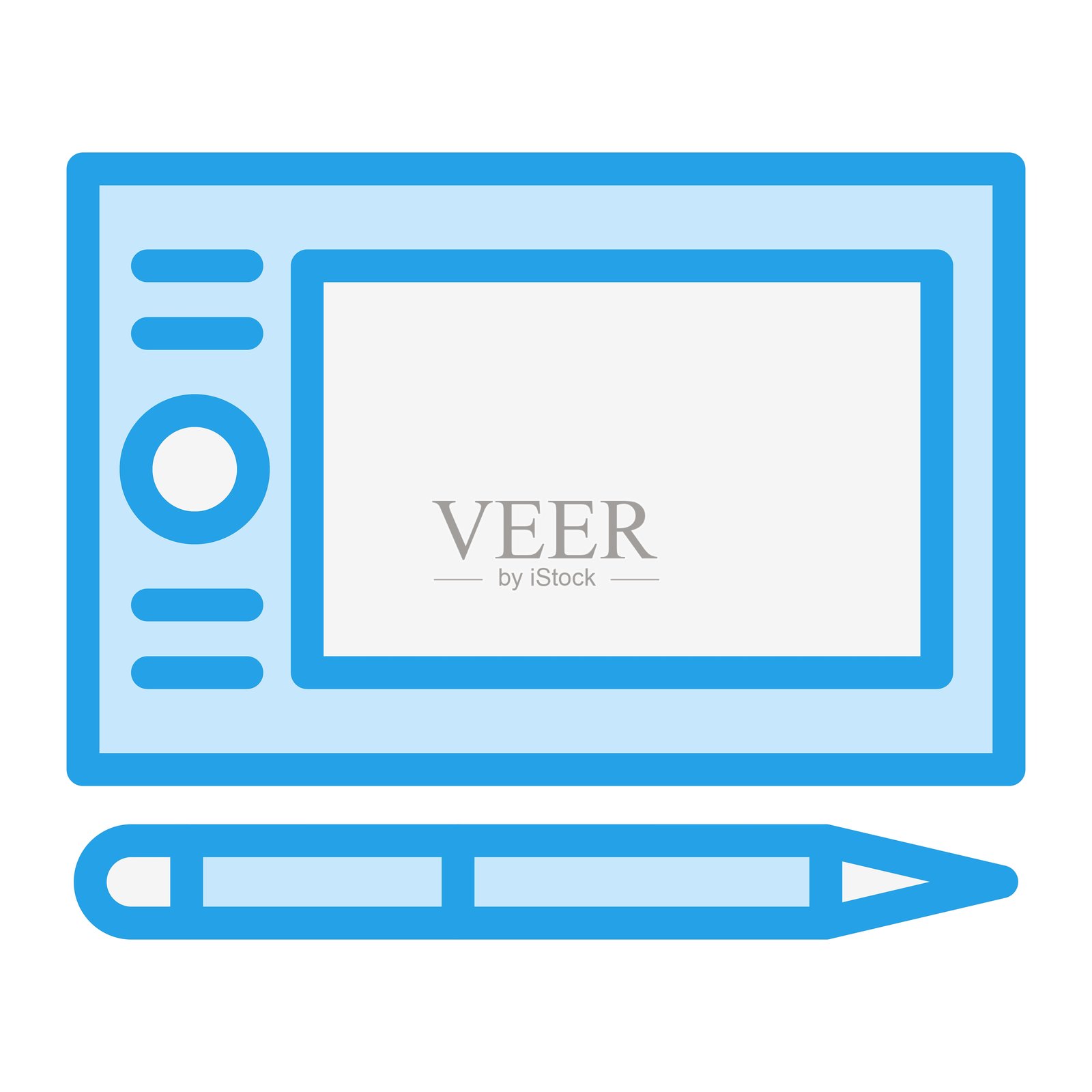 图形平板矢量图标设计插图插画图片素材