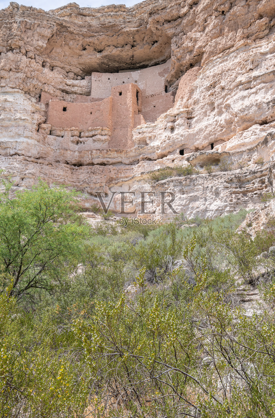 蒙特祖玛城堡国家纪念碑古老的悬崖住宅照片摄影图片