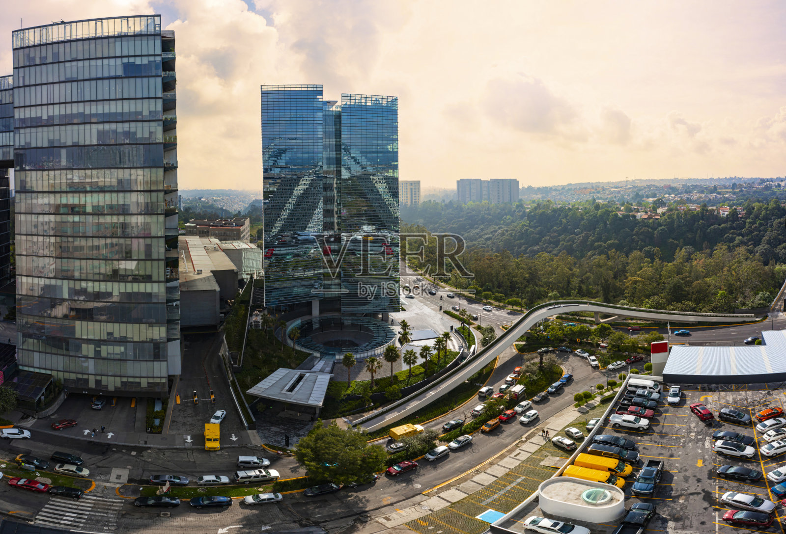 圣菲的购物中心照片摄影图片