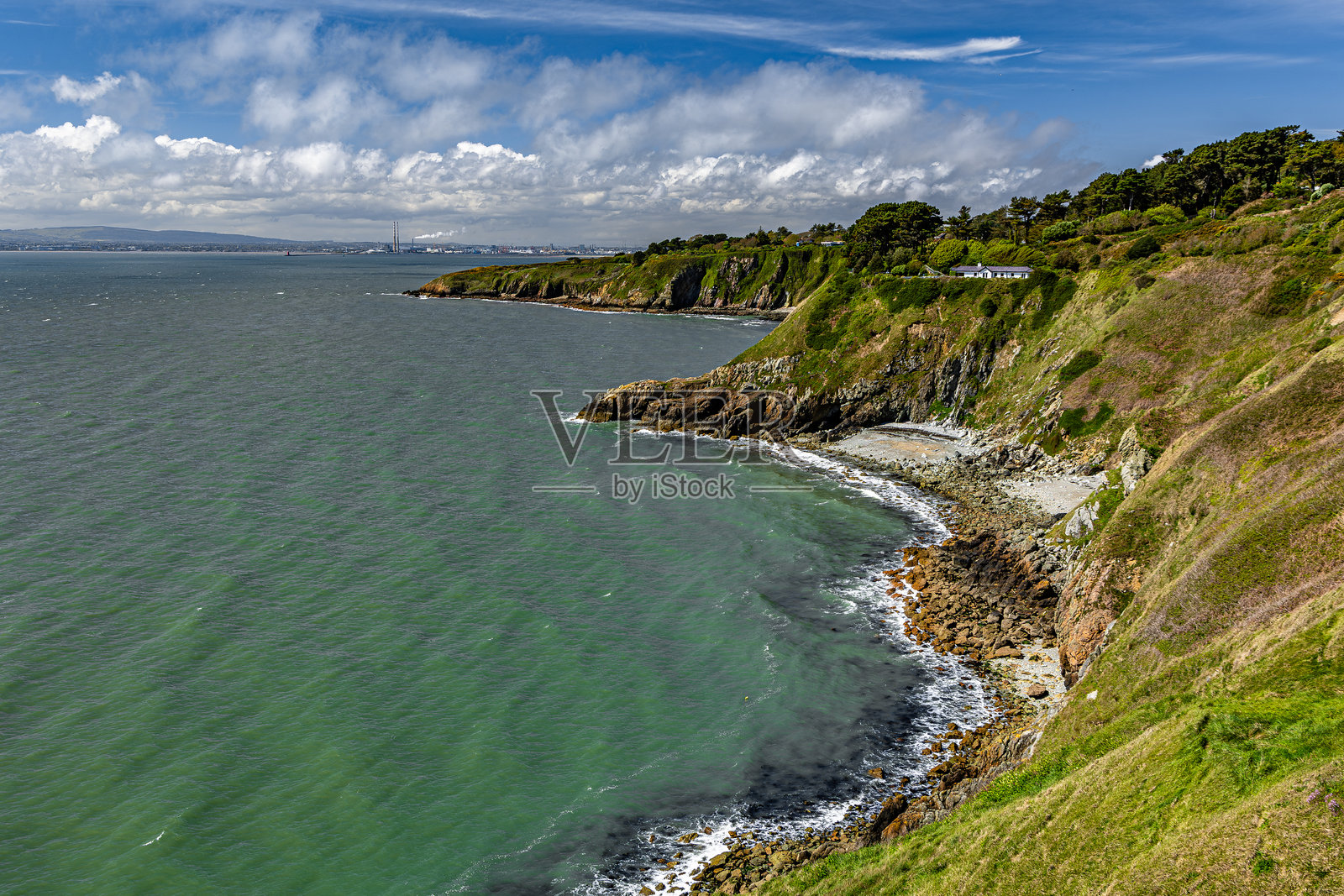 爱尔兰都柏林的霍斯悬崖照片摄影图片