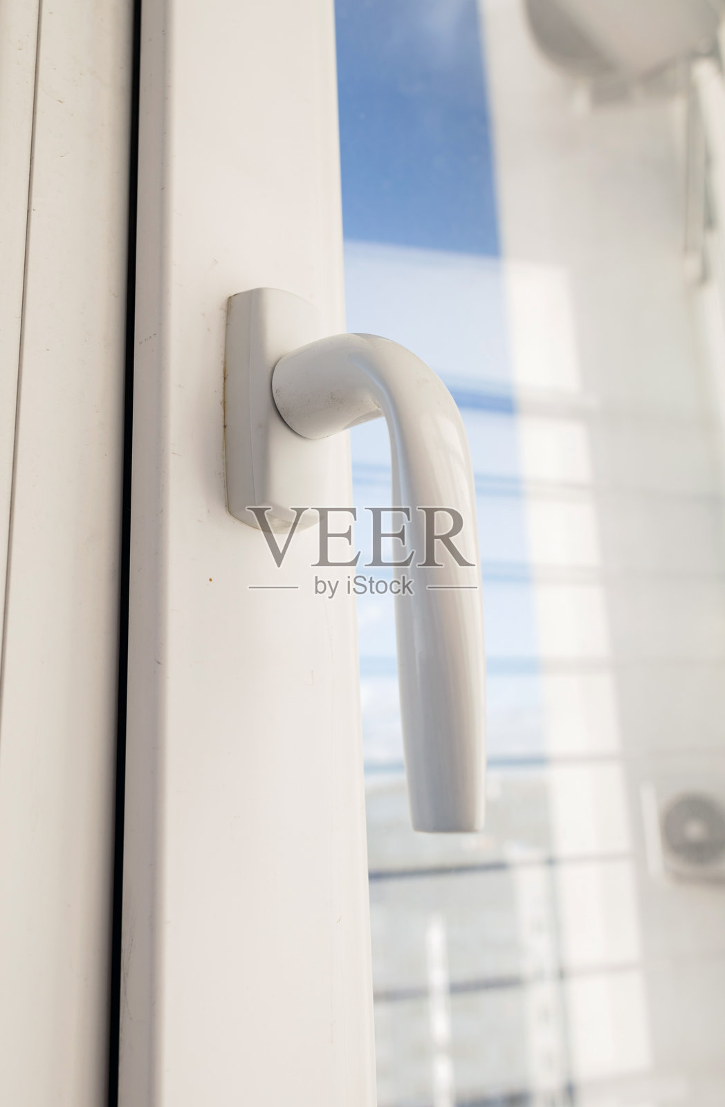窗户把手细节照片摄影图片