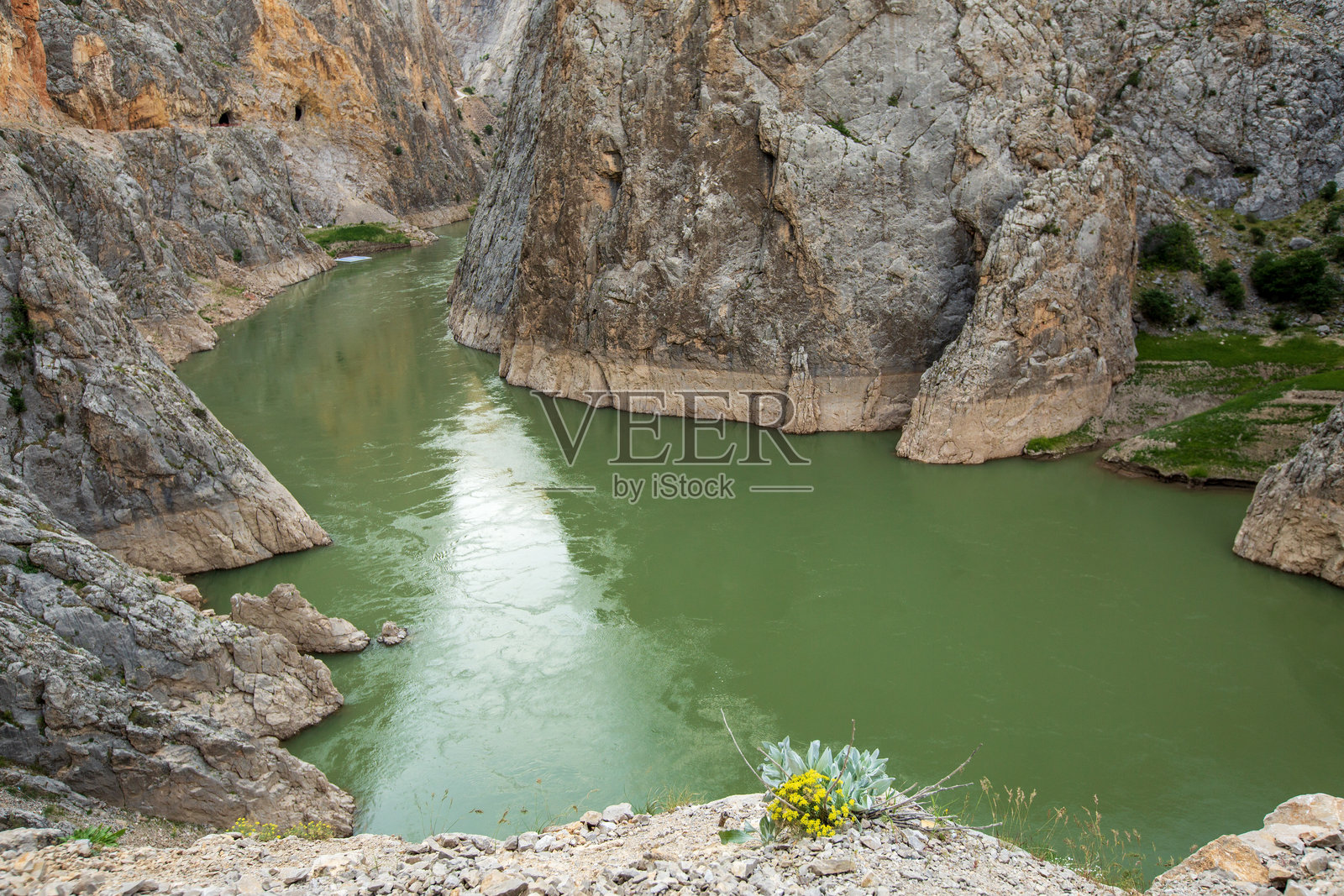 黑暗峡谷照片摄影图片