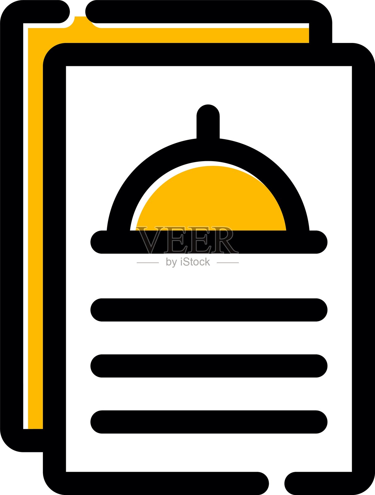 菜单图标插画图片素材