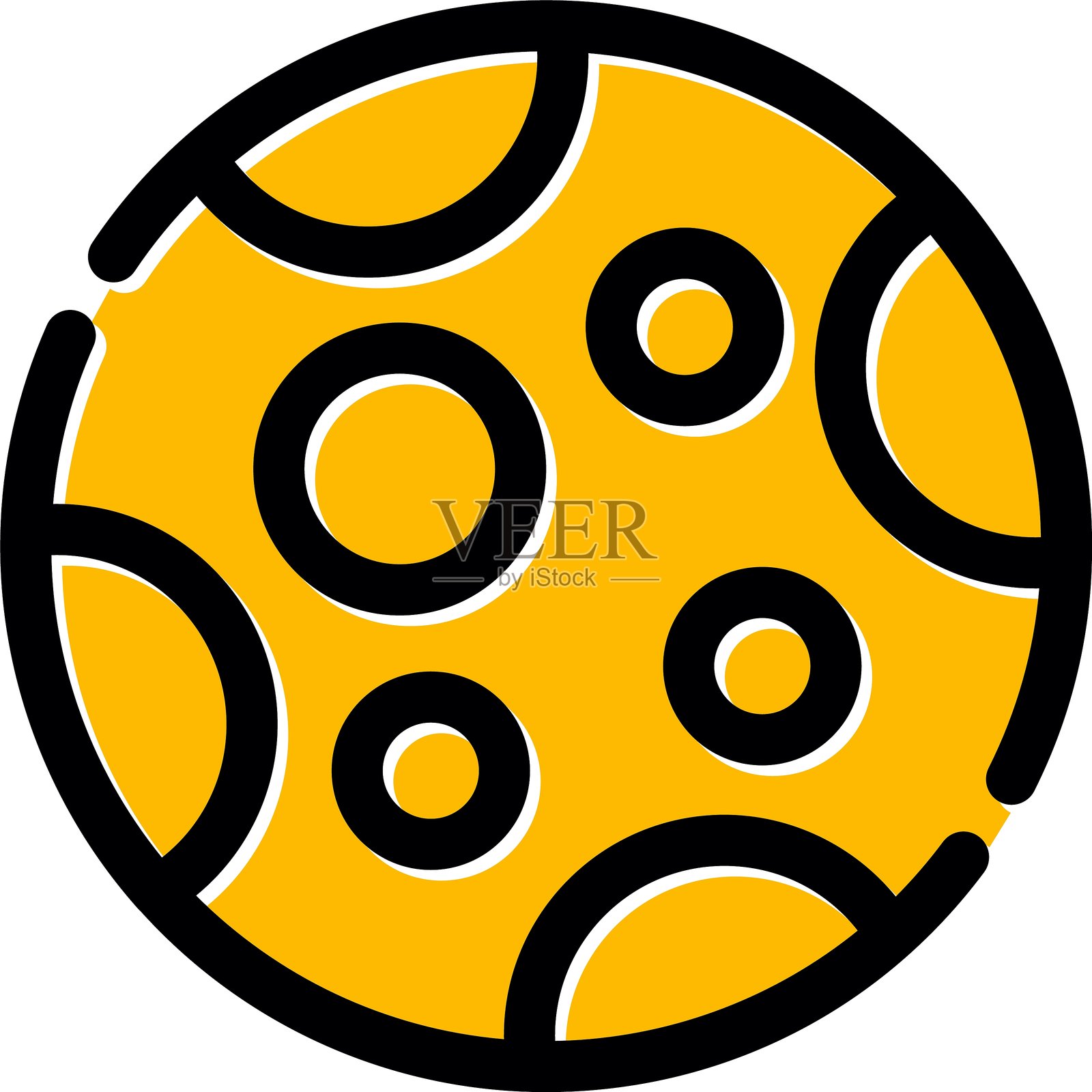 月亮图标插画图片素材