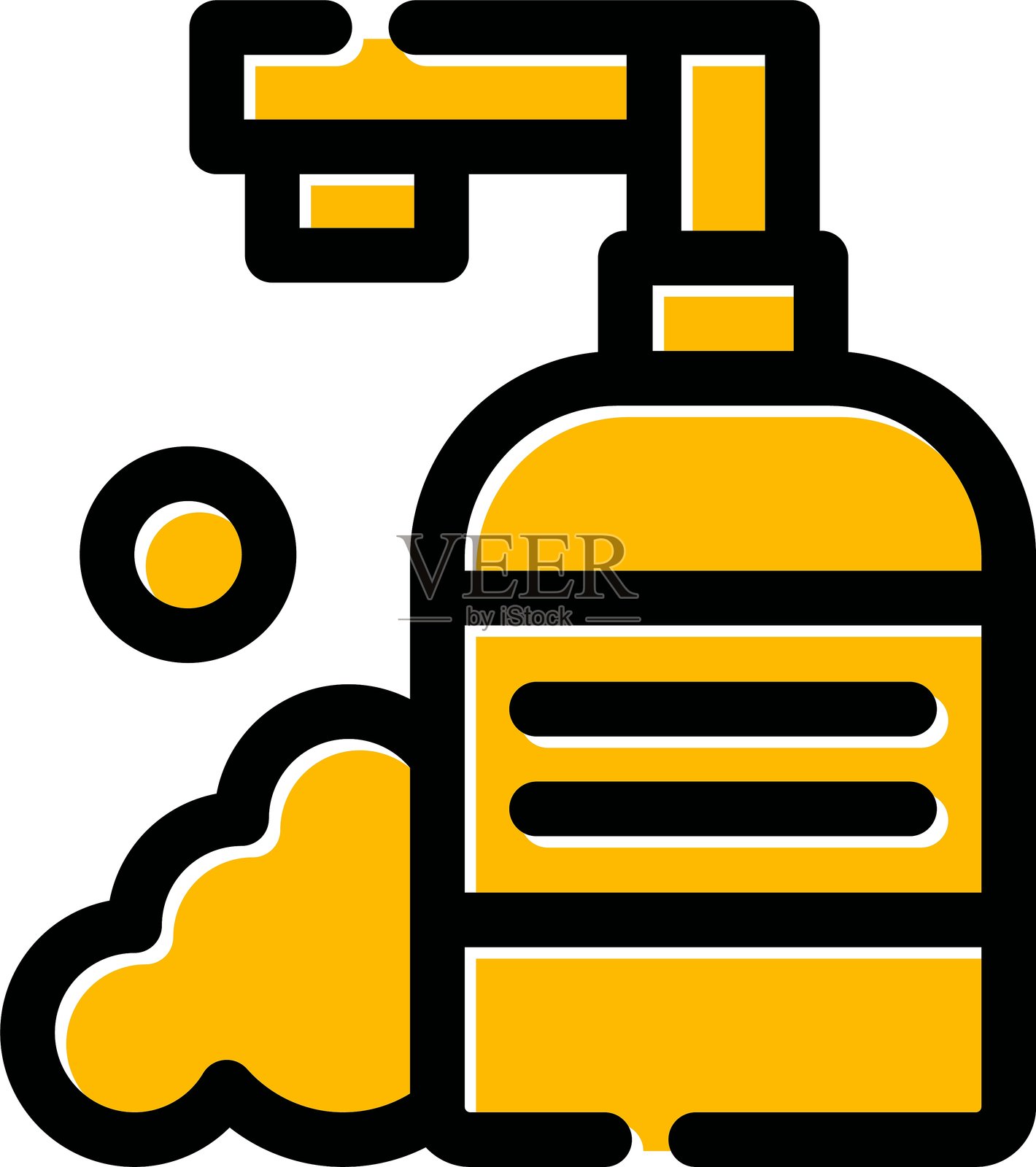 洗发水图标插画图片素材