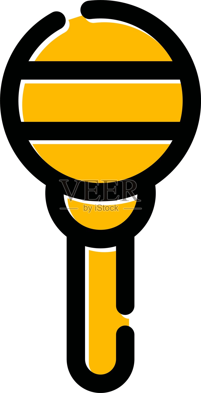 棒棒糖图标插画图片素材