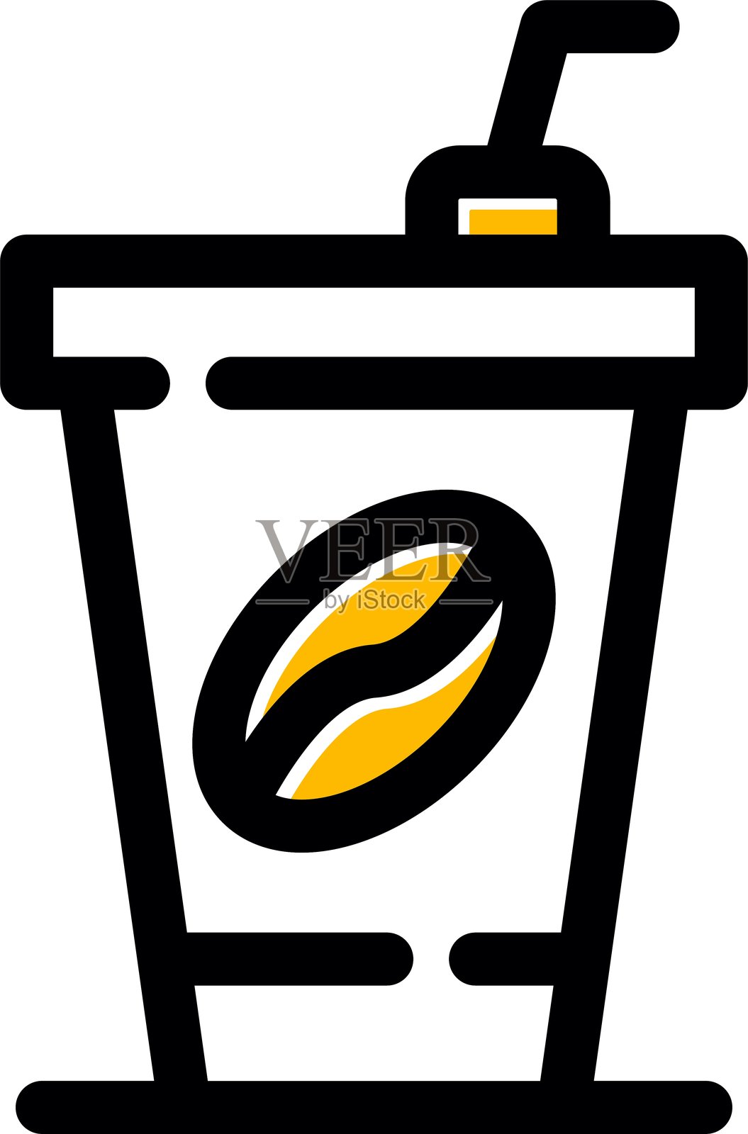 茶杯图标插画图片素材