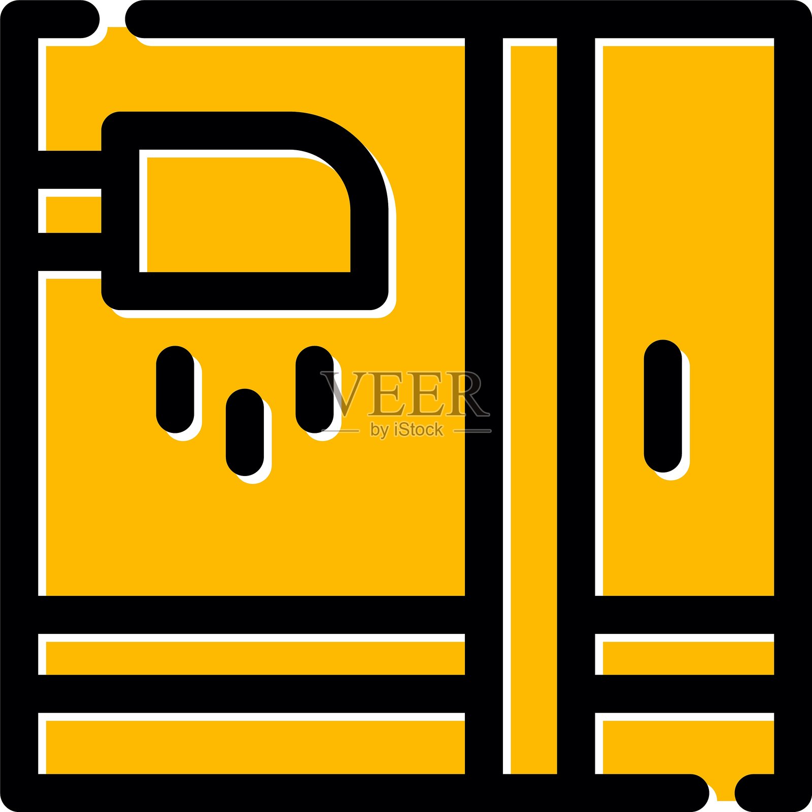 淋浴图标插画图片素材