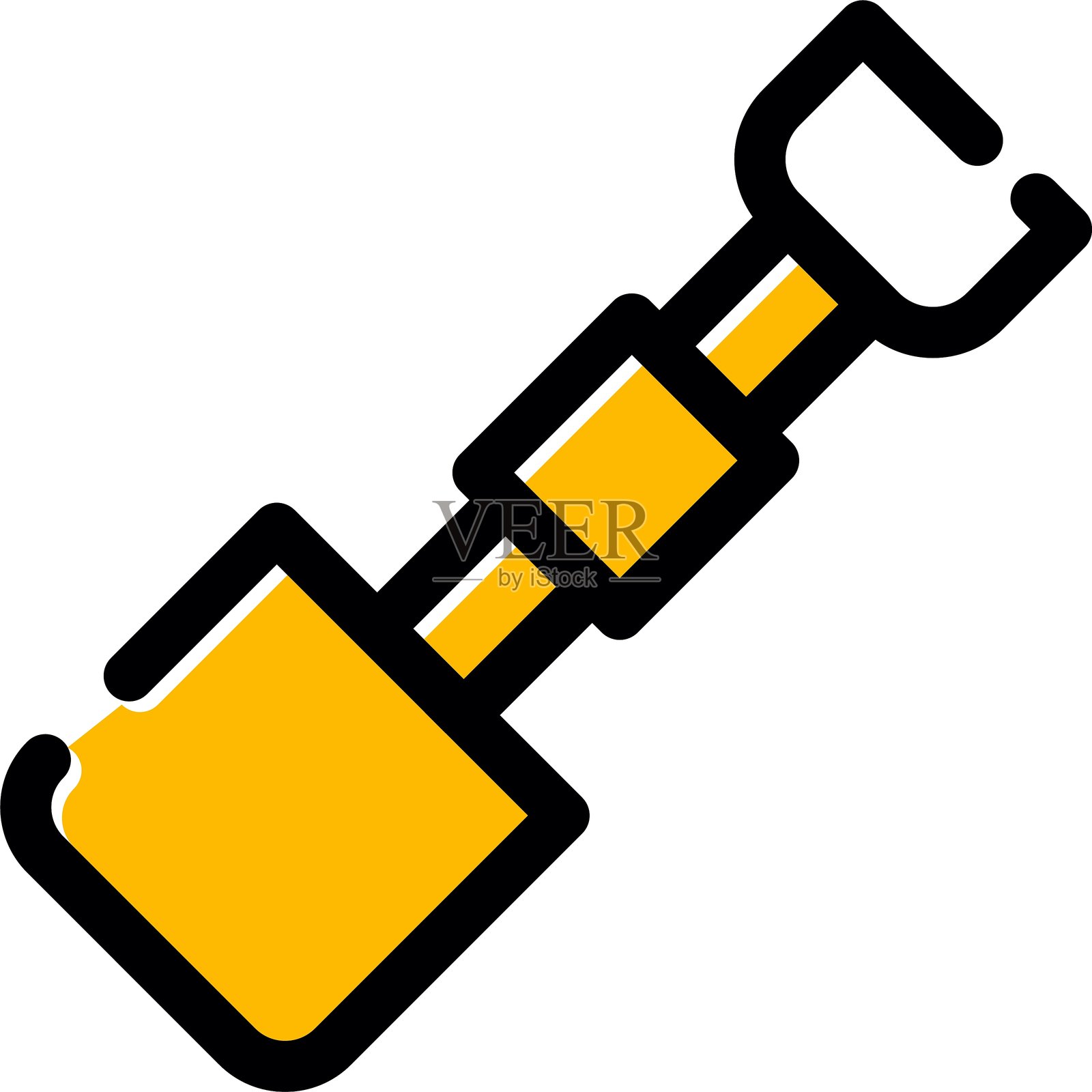 铲子图标插画图片素材