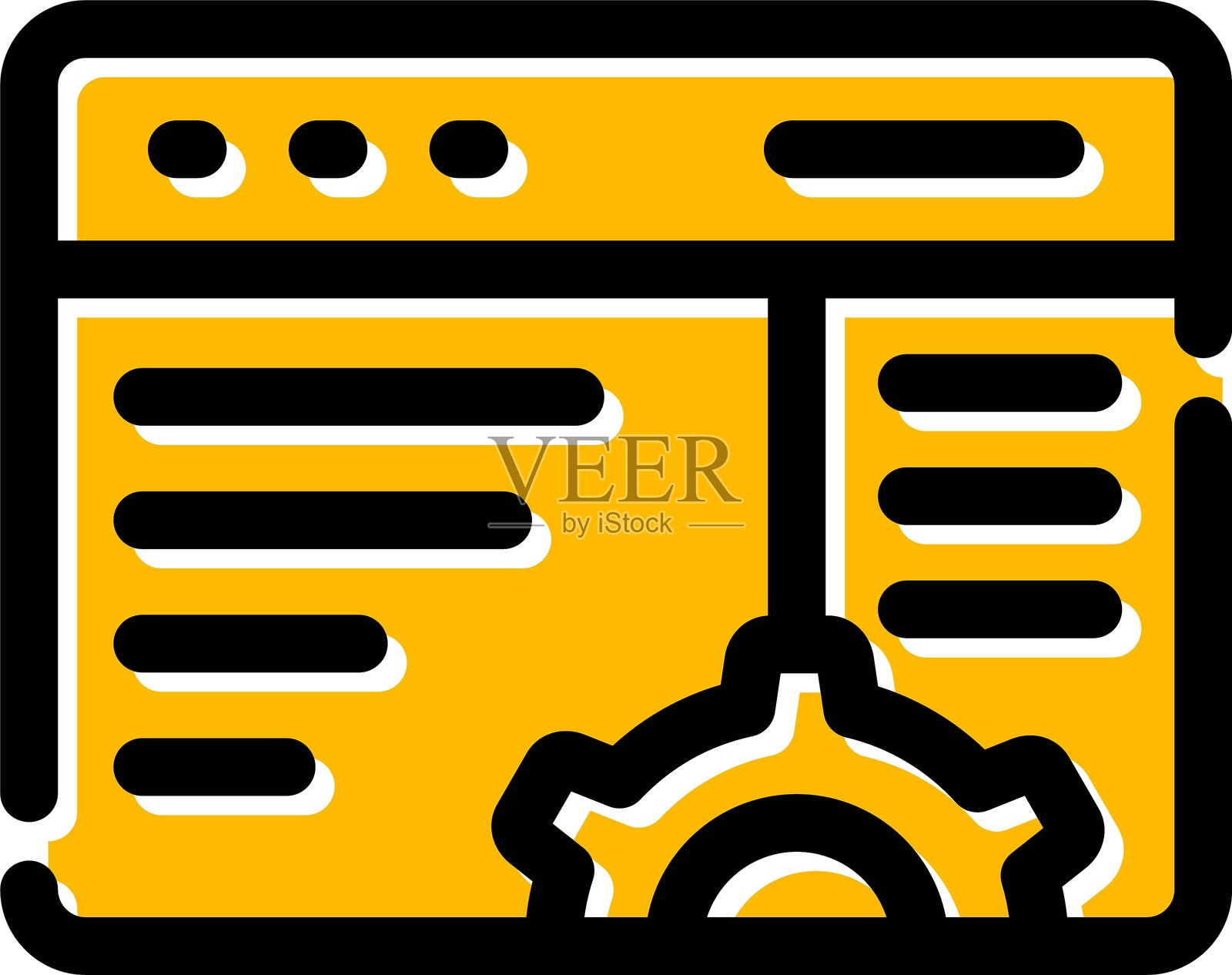 浏览器图标插画图片素材